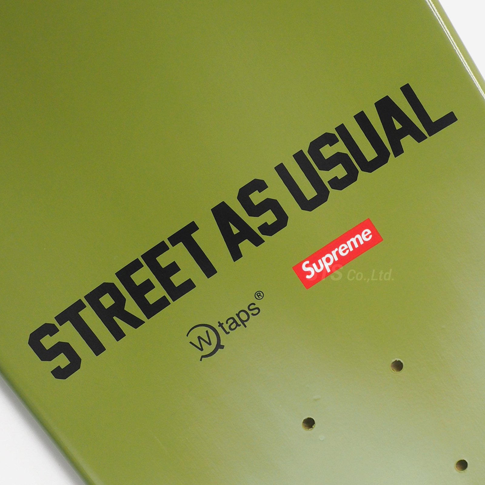 Supreme/WTAPS Sic'em! Skateboard - UG.SHAFT