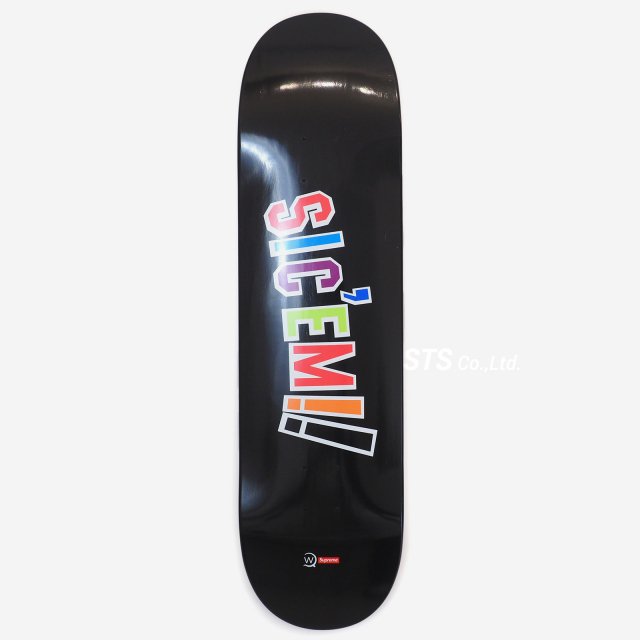Supreme/WTAPS Sic'em! Skateboard