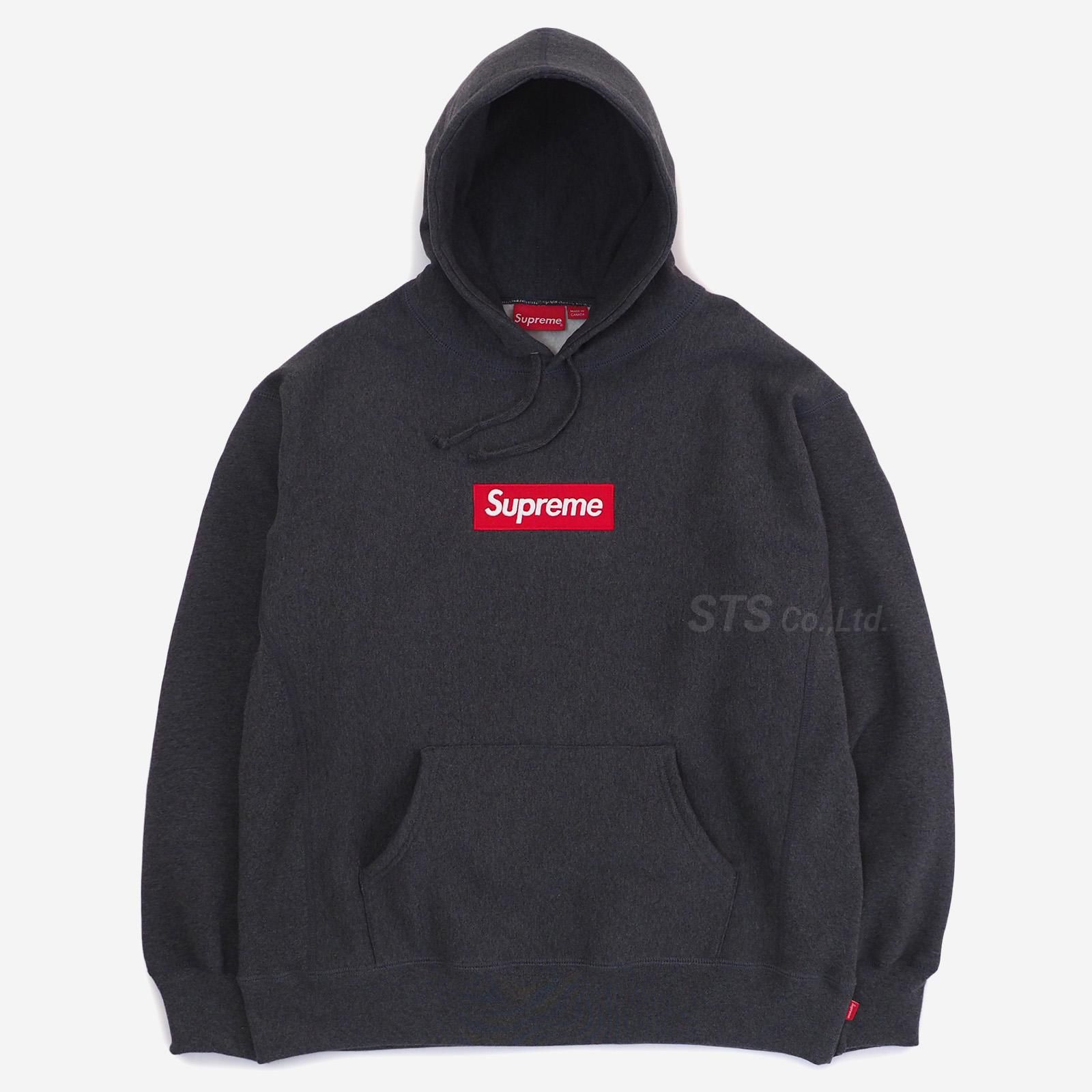 古着SaaK【完売品】supreme★box logo hooded ブラック　XL