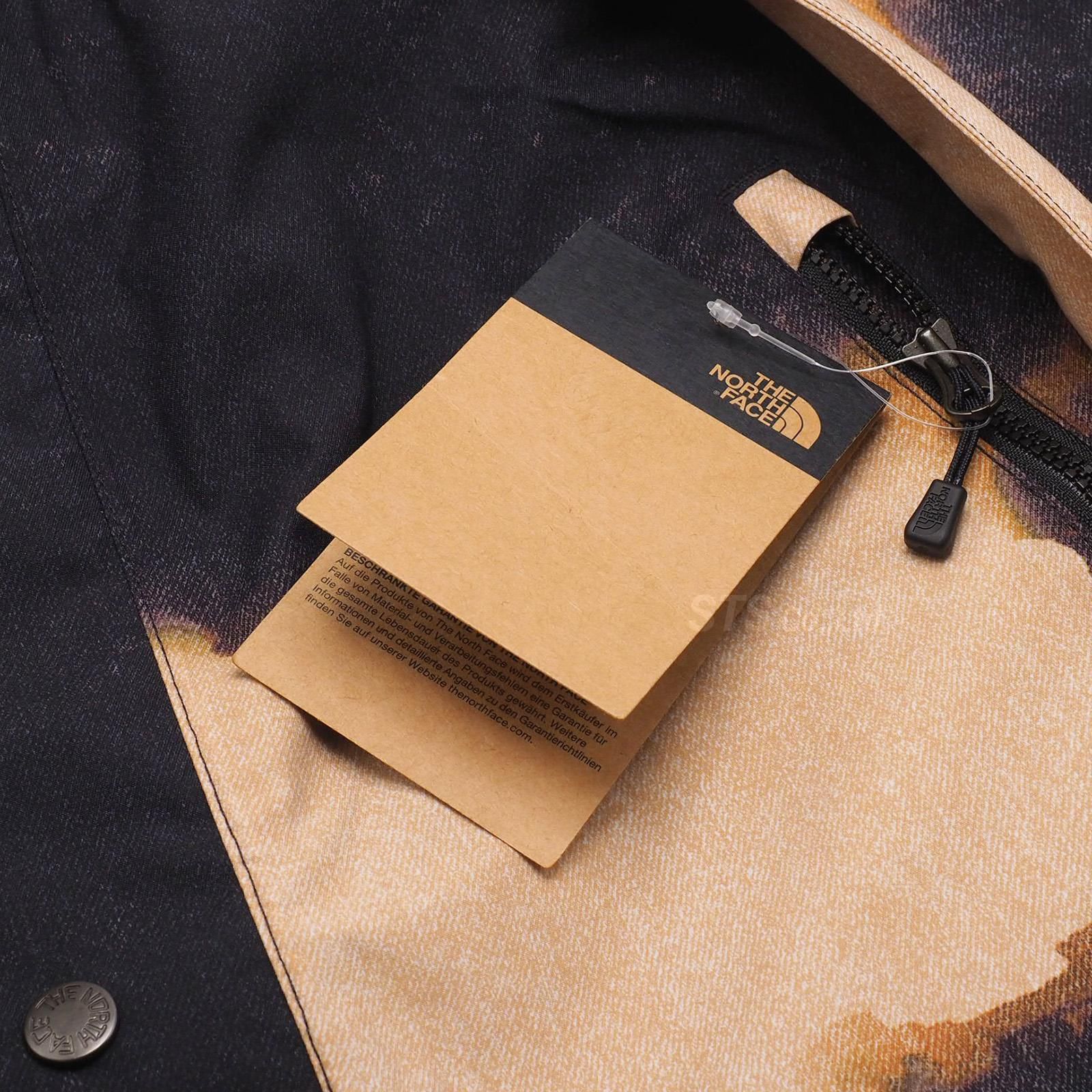 Supreme/The North Face Bleached Denim Print Mountain Jacket Supreme/The North Face Bleached Denim Print Mountain Jacket
