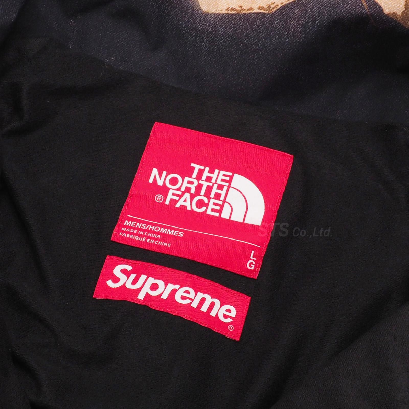 Supreme/The North Face Bleached Denim Print Mountain Jacket Supreme/The North Face Bleached Denim Print Mountain Jacket