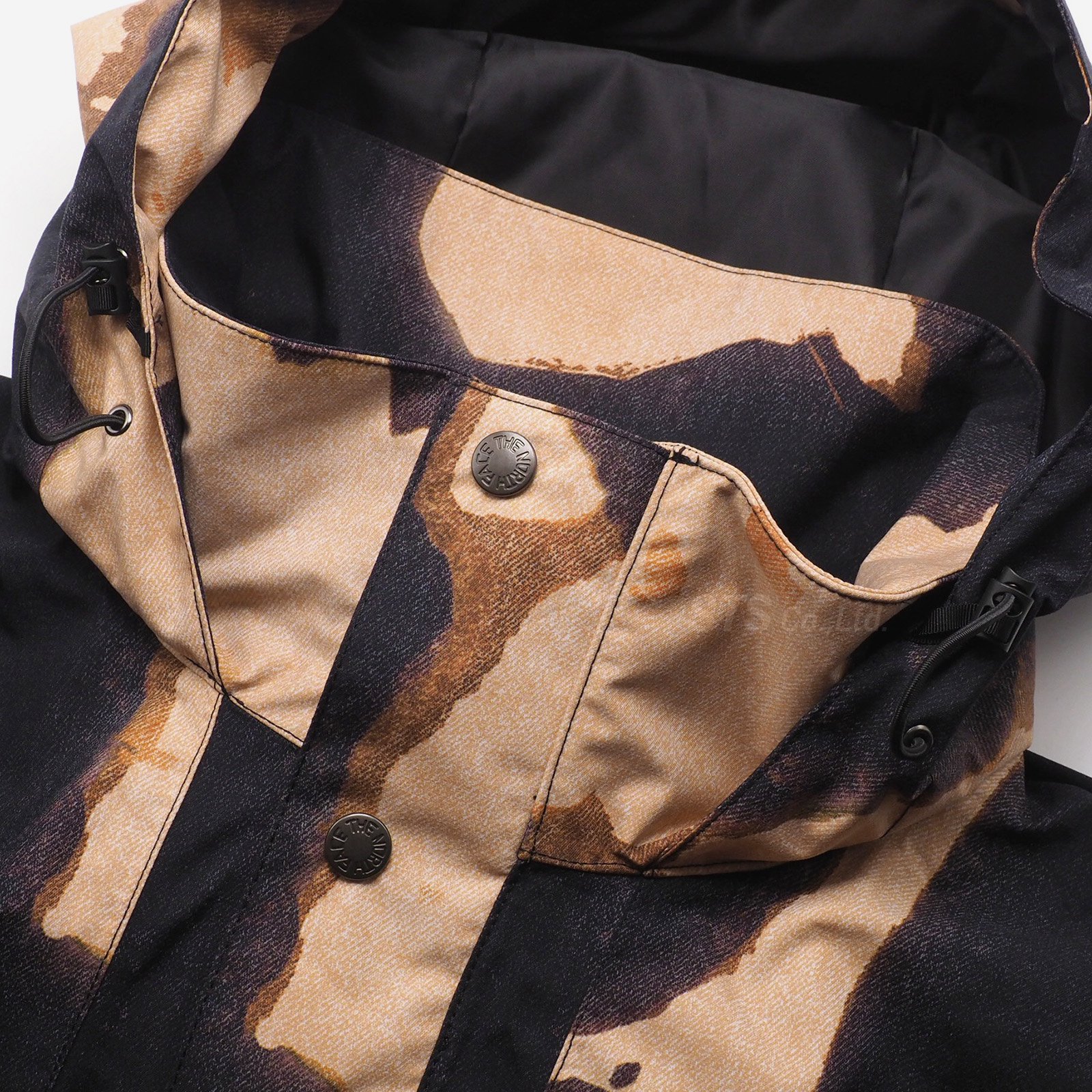 Supreme/The North Face Bleached Denim Print Mountain Jacket - UG.SHAFT
