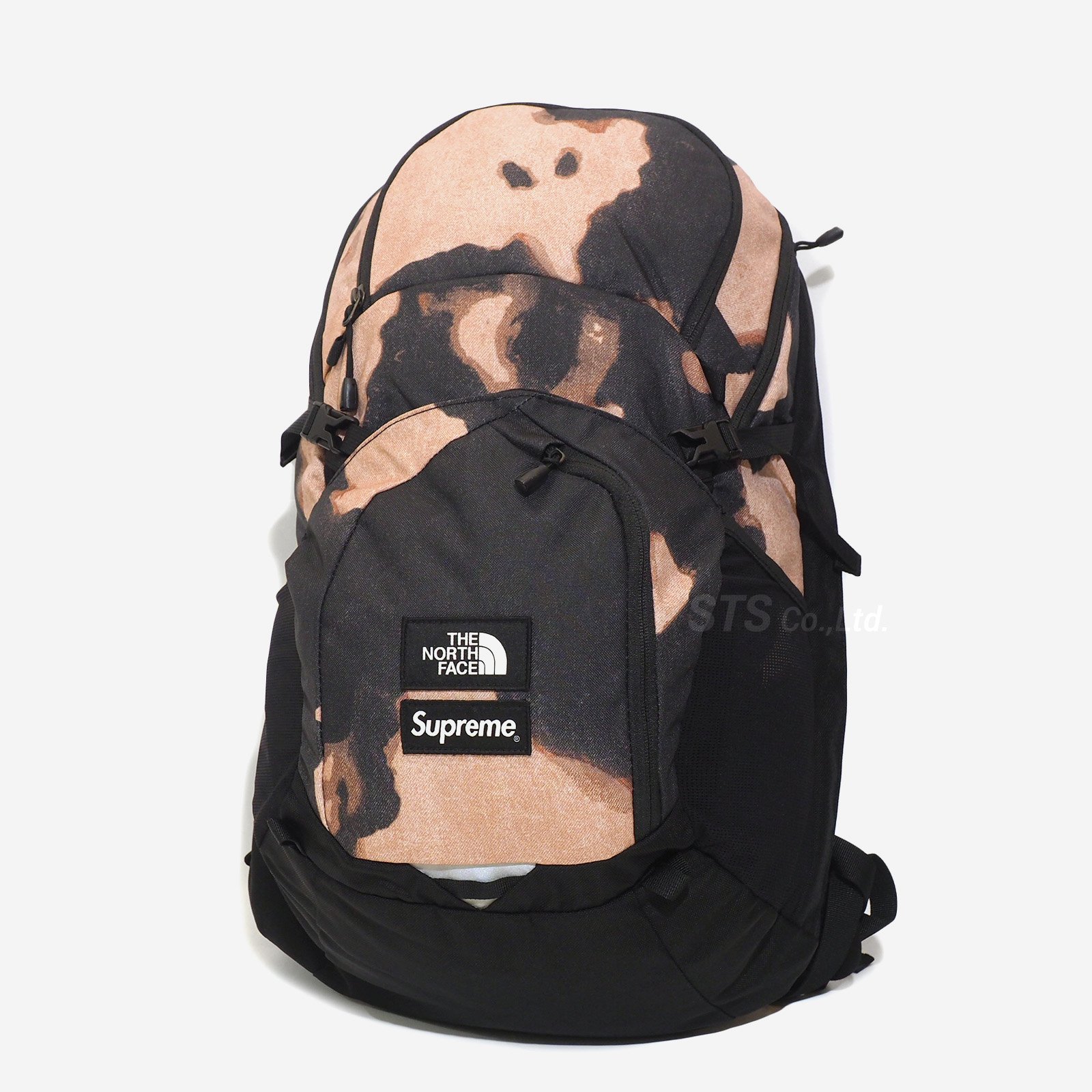 Supreme/The North Face Bleached Denim Print Pocono Backpack - UG.SHAFT