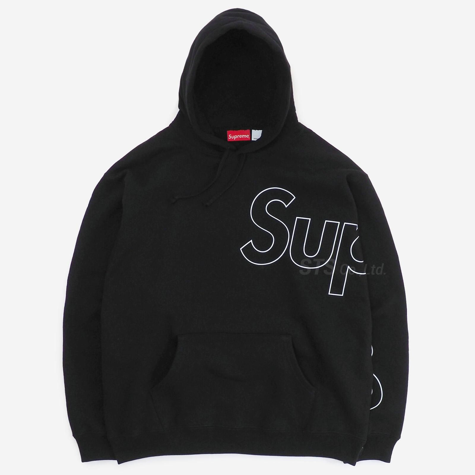 身幅62Supreme Reflective Hooded Sweatshirt