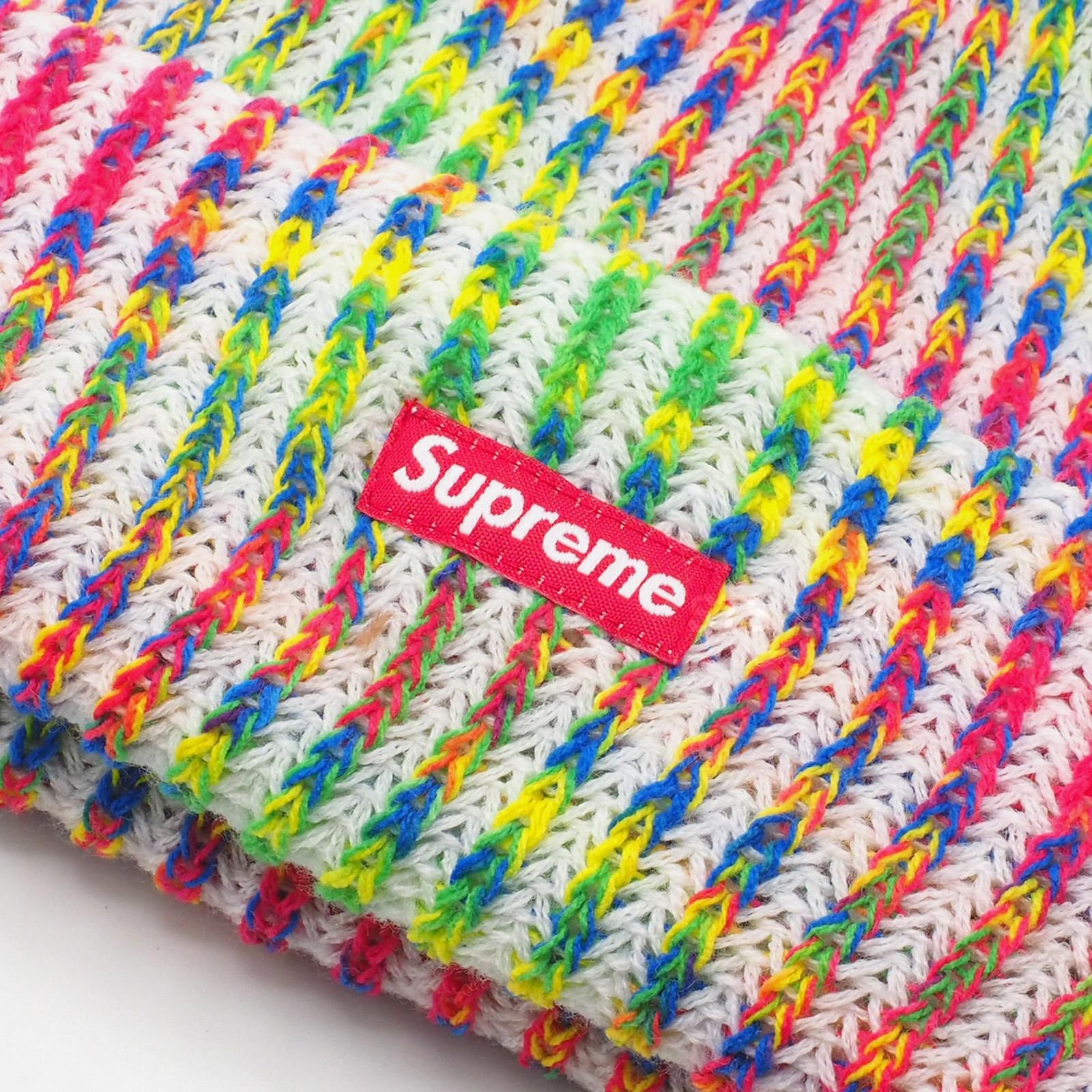 Supreme - Rainbow Knit Loose Gauge Beanie - UG.SHAFT