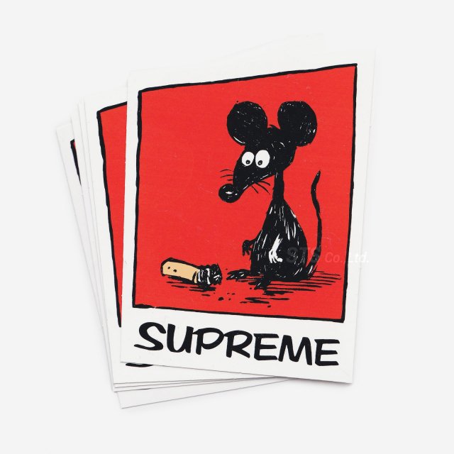 Supreme - Mouse Sticker