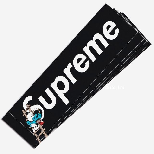 Supreme - Smurfs Box Logo Sticker