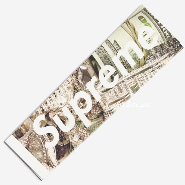 Supreme/Jamil GS Bling Box Logo Sticker
