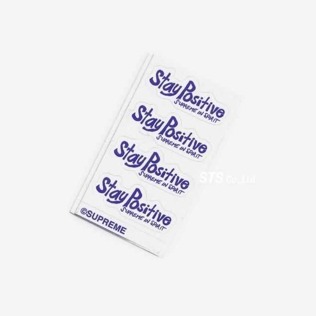 Supreme - Stay Positive Mini Sticker Sheet