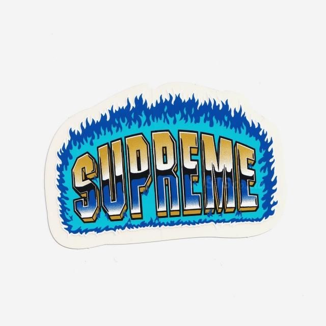 Supreme - Chrome Sticker