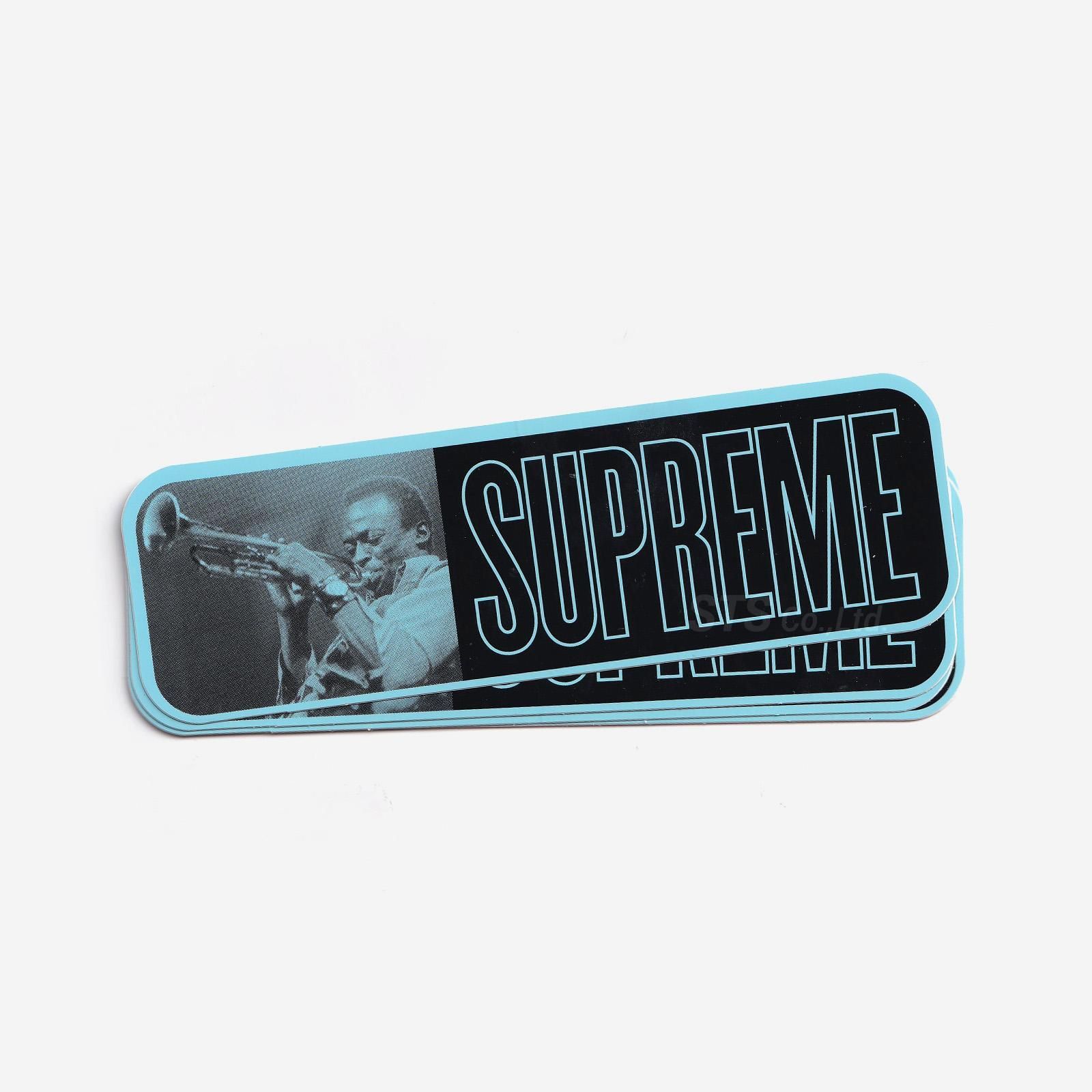Supreme - Miles Davis Sticker - UG.SHAFT
