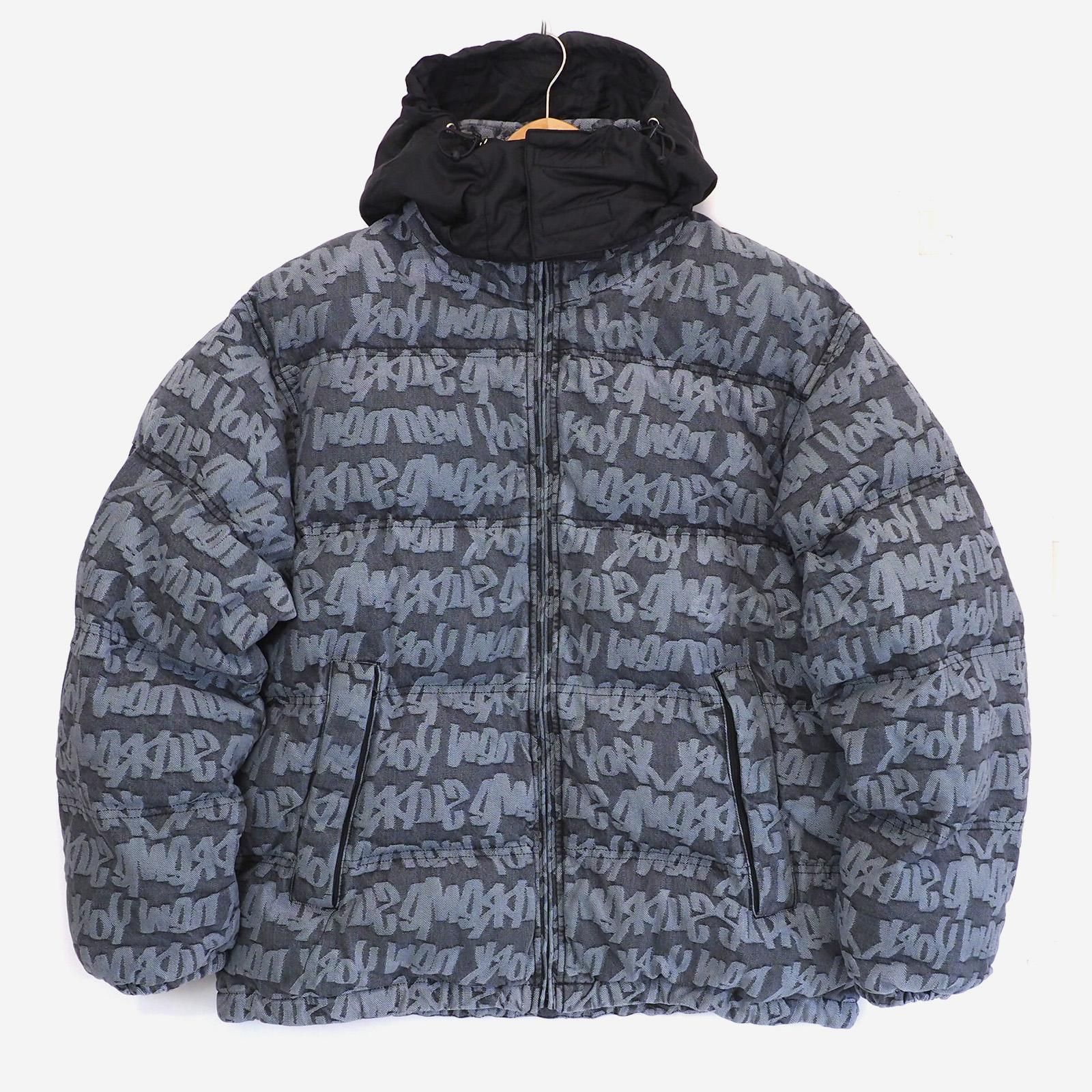 Supreme - Fat Tip Jacquard Denim Puffer Jacket - UG.SHAFT