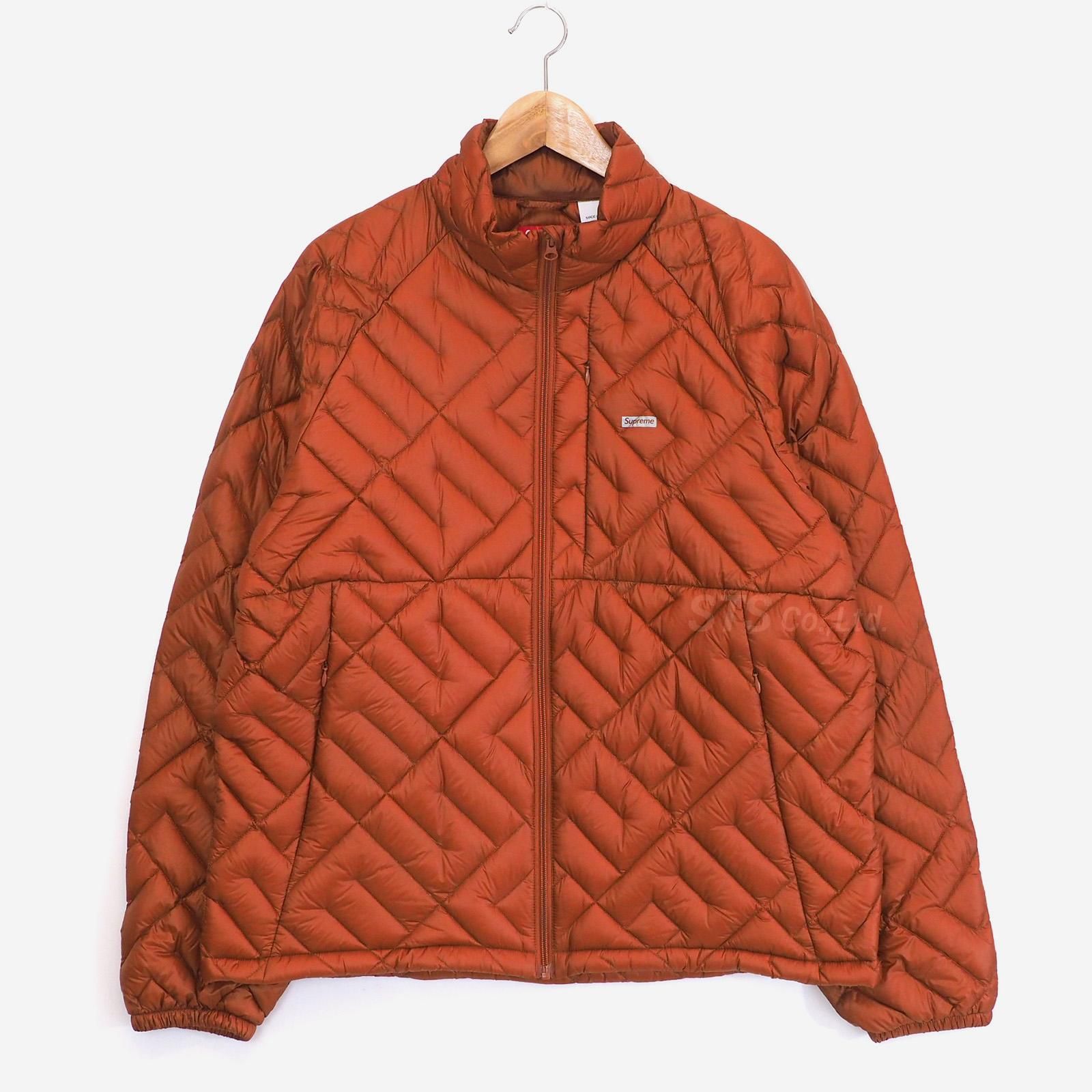 Spellout Quilted Lightweight Down Jacket