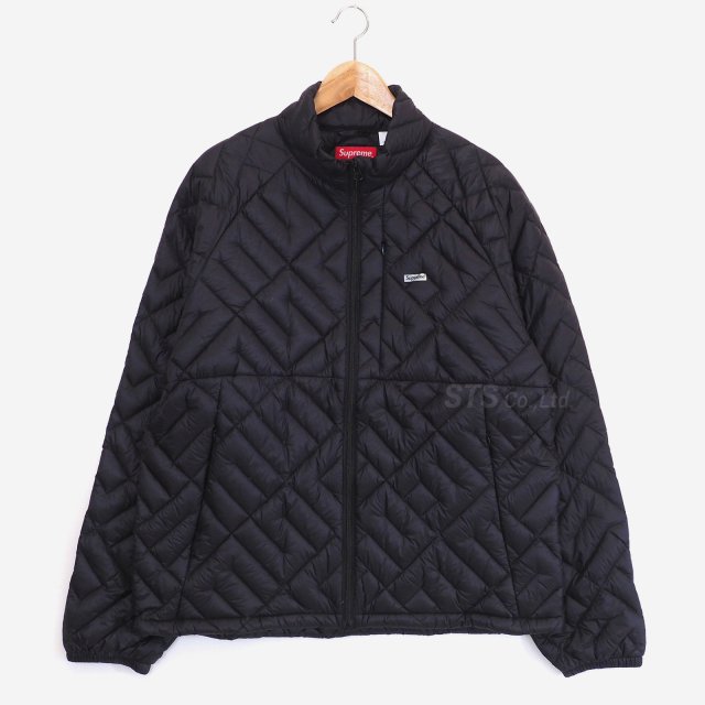 【SALE】Supreme - Spellout Quilted Lightweight Down Jacket