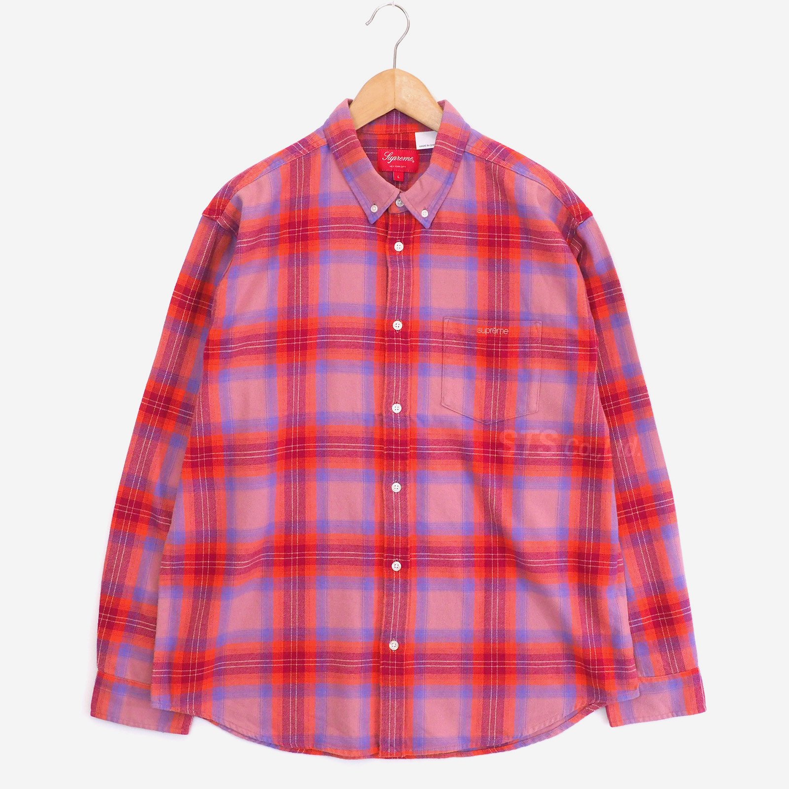 Supreme - Brushed Plaid Flannel Shirt - UG.SHAFT
