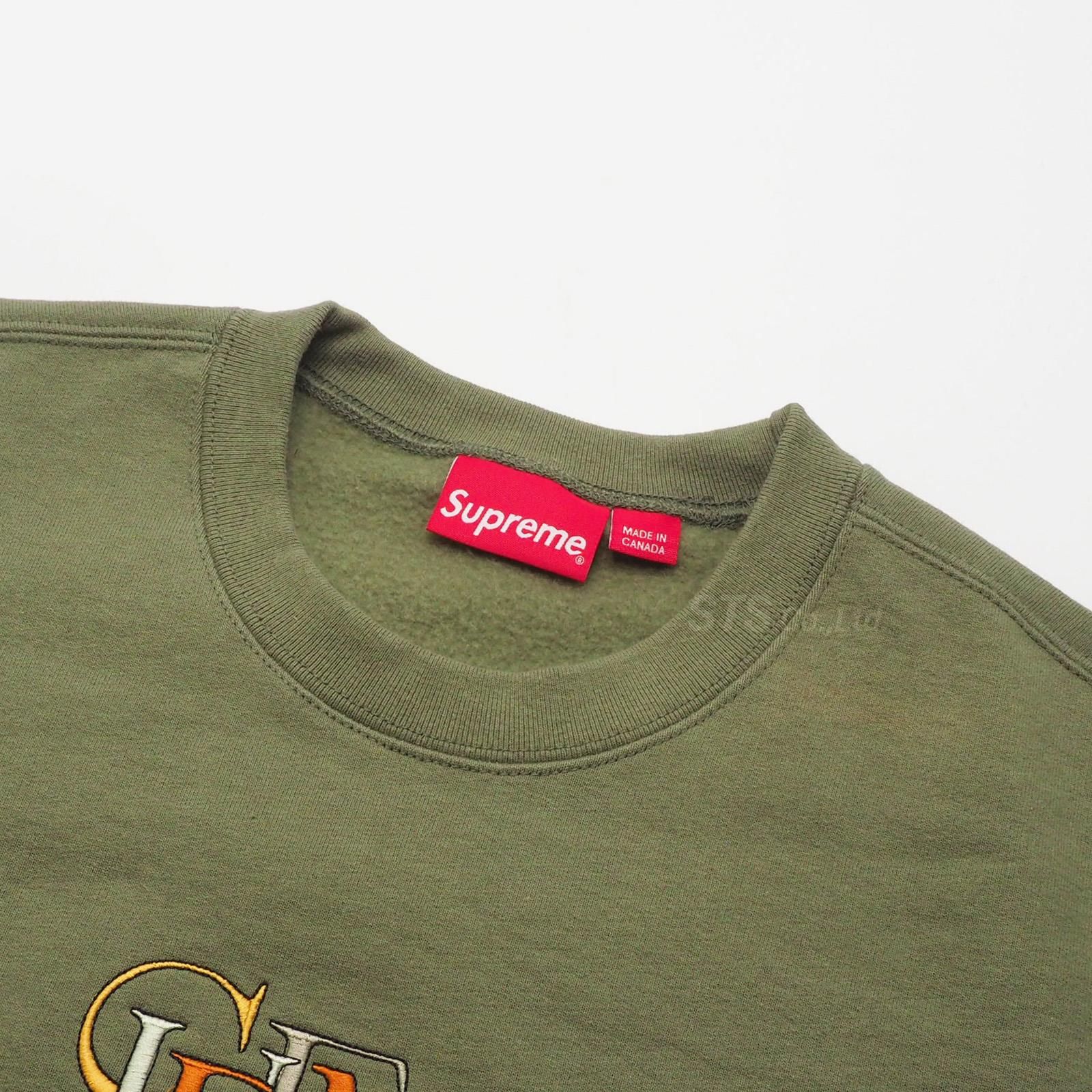 Supreme - Overlap Crewneck - UG.SHAFT