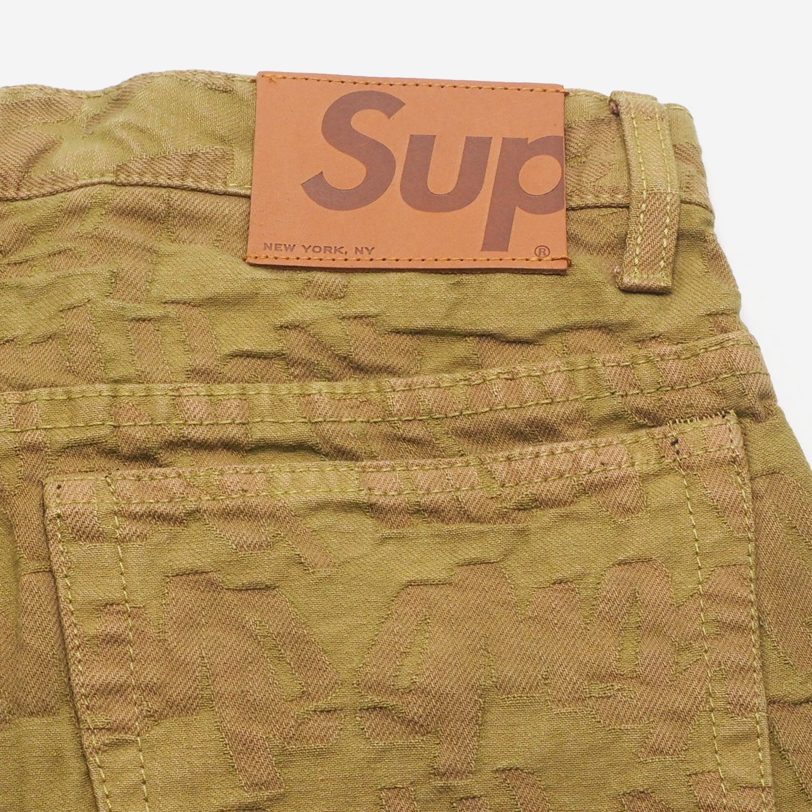 Supreme - Fat Tip Jacquard Regular Jean - UG.SHAFT