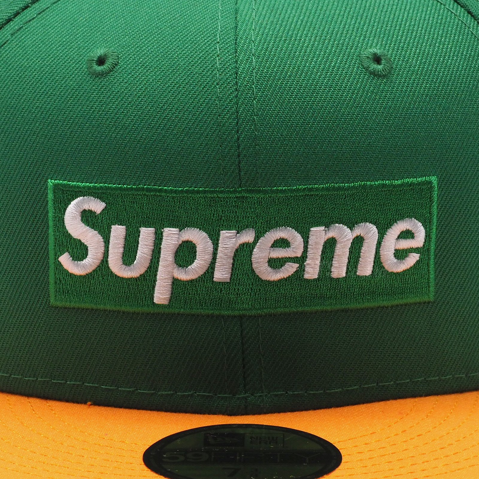 Supreme 2-Tone Box Logo New Era "Green
