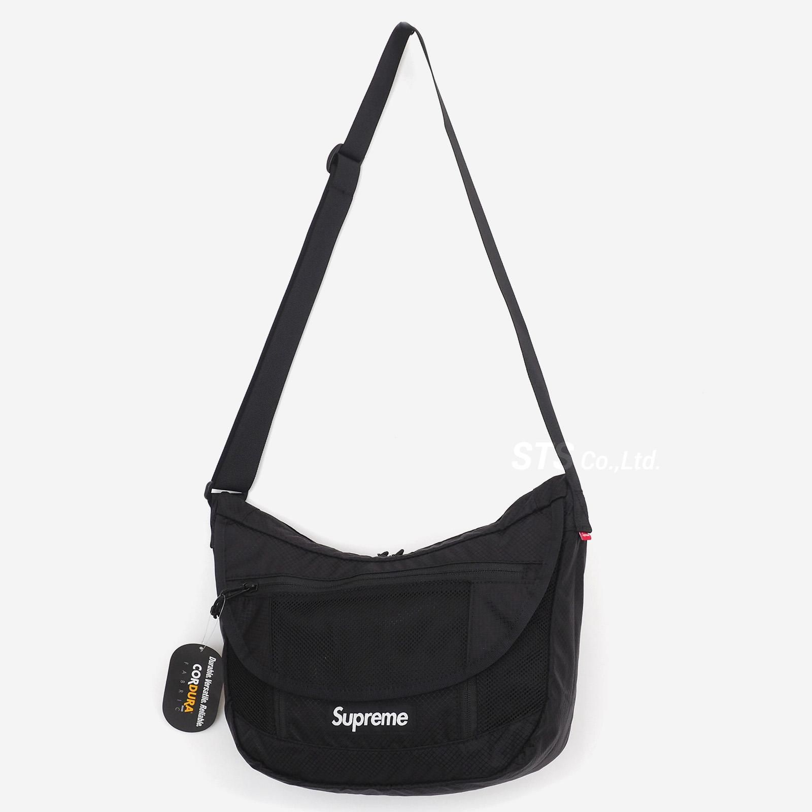 supreme small messenger bag 黒バッグ