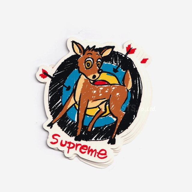 Supreme - Deer Sticker