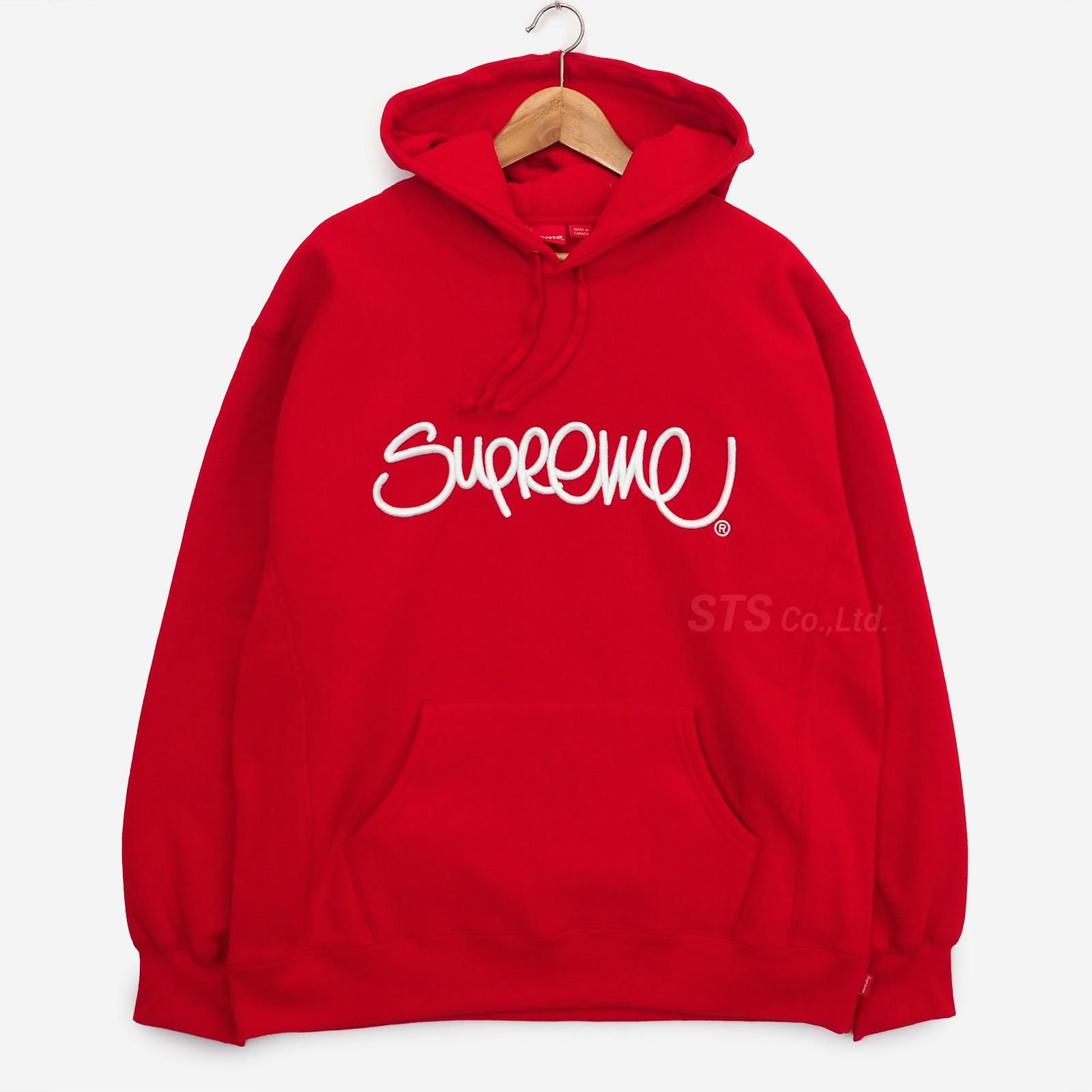 Supreme - Raised Handstyle Hooded Sweatshirt - UG.SHAFT