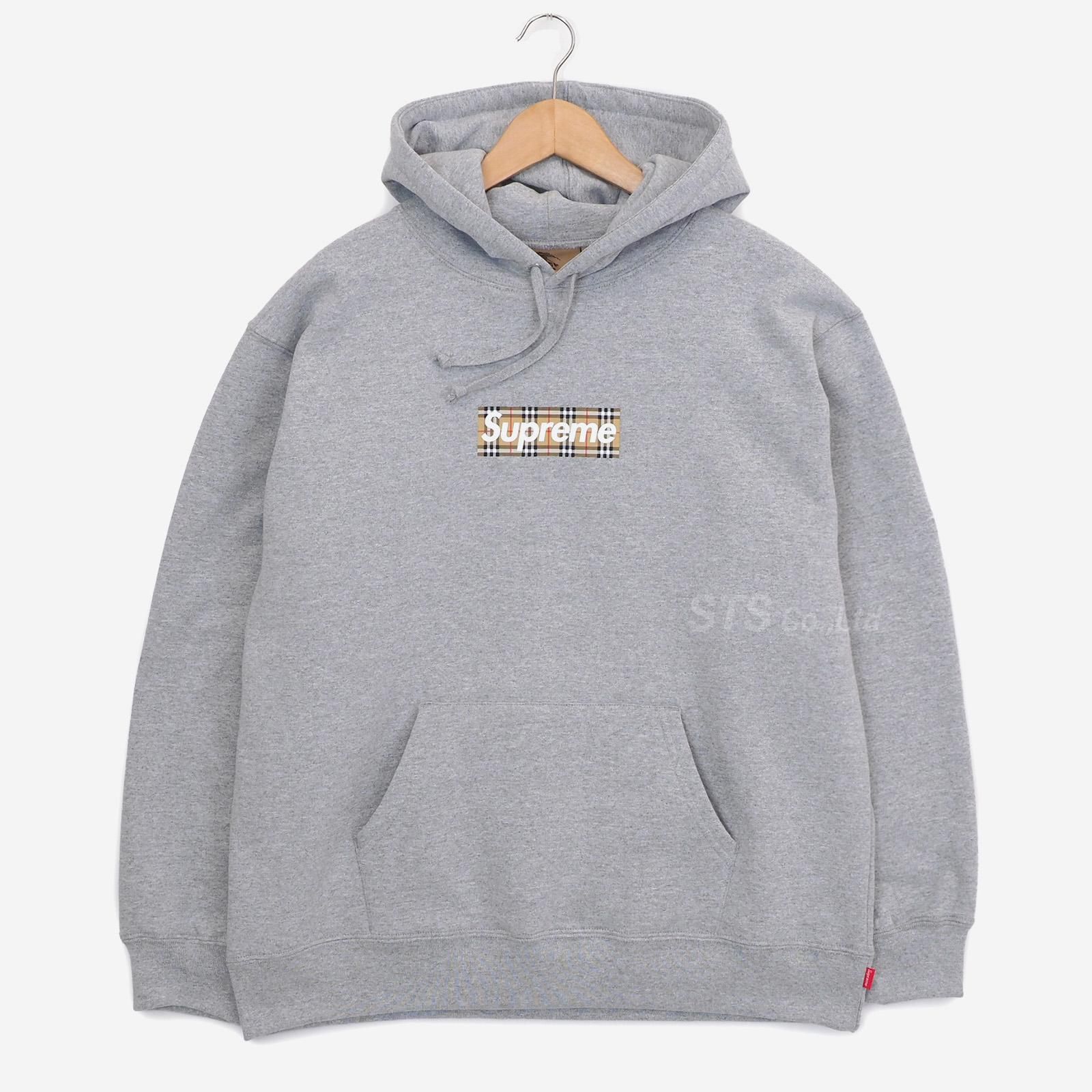 Supreme/Burberry Box Logo Hooded Sweatshirt - UG.SHAFT