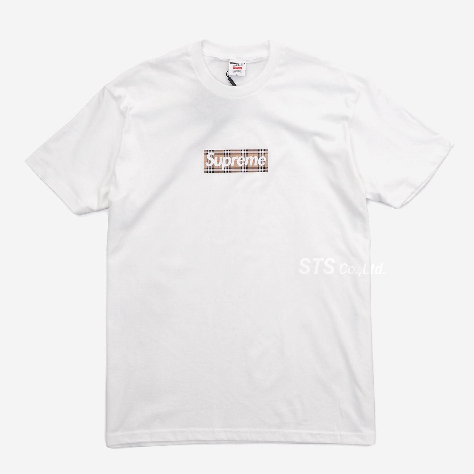 Supreme/Burberry Box Logo Tee - UG.SHAFT