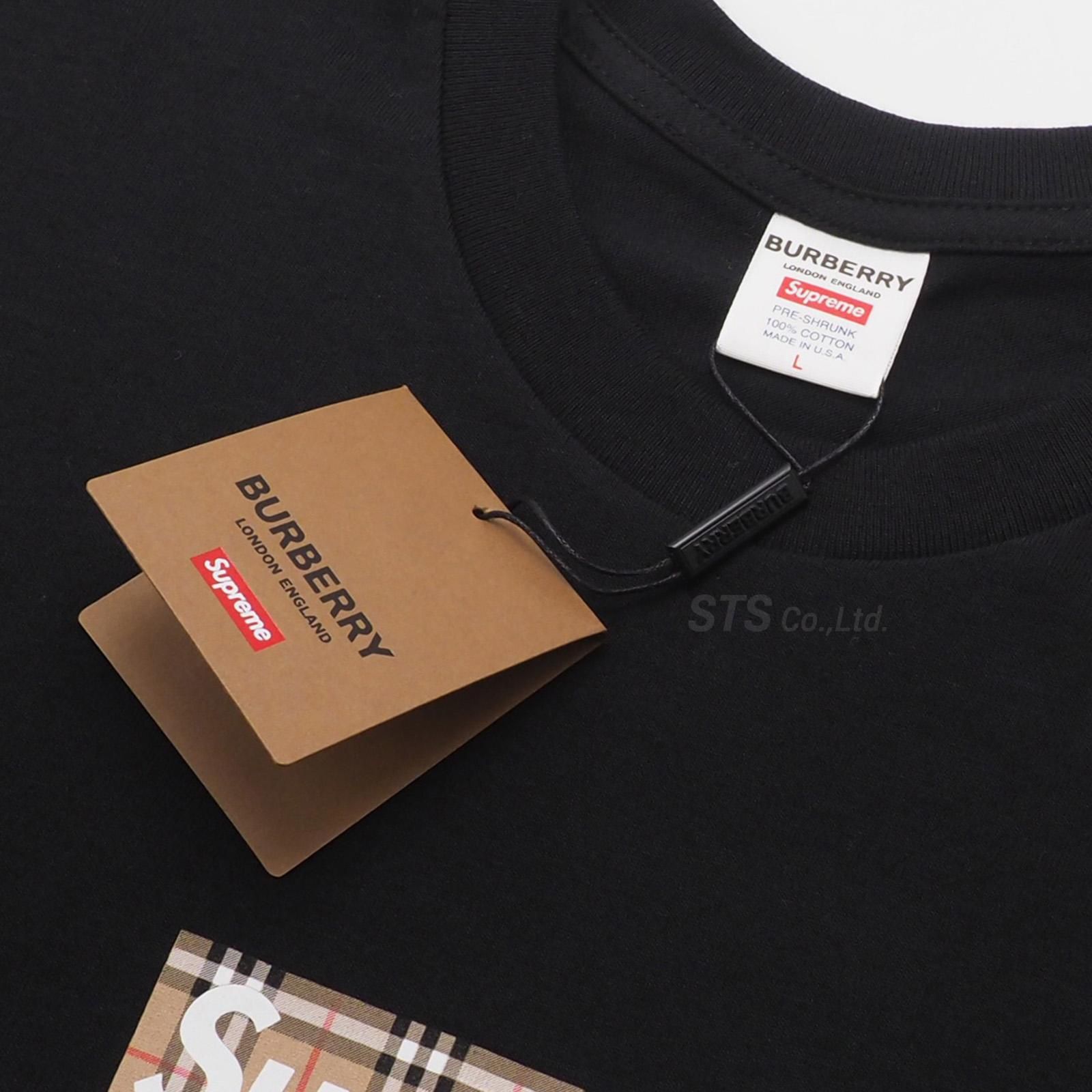 Supreme/Burberry Box Logo Tee - UG.SHAFT