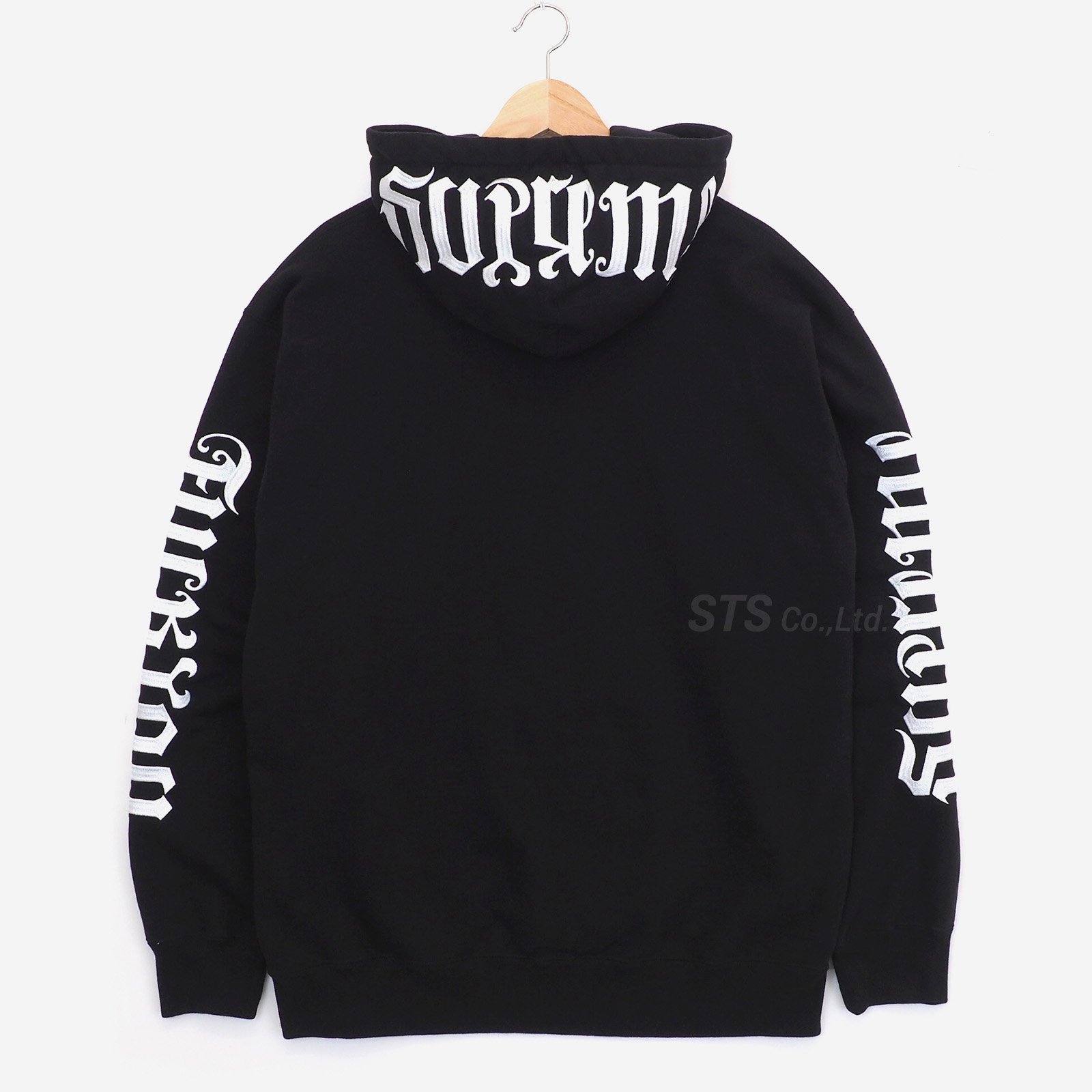 Supreme Ambigram Hooded Sweatshirt　Black