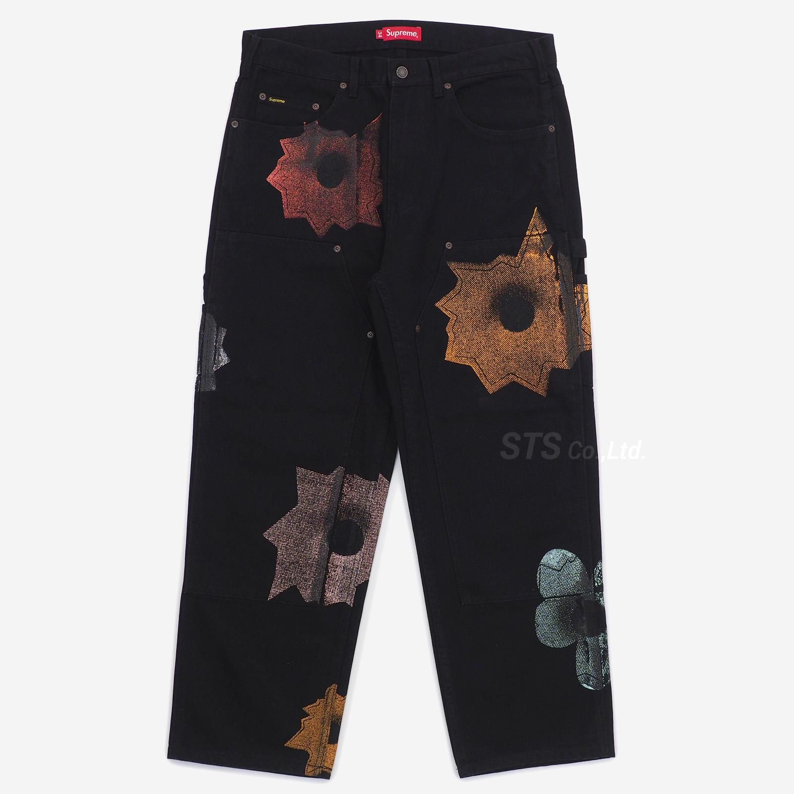 よろしくお願いいたしますsupreme double knen painter pant 38インチ