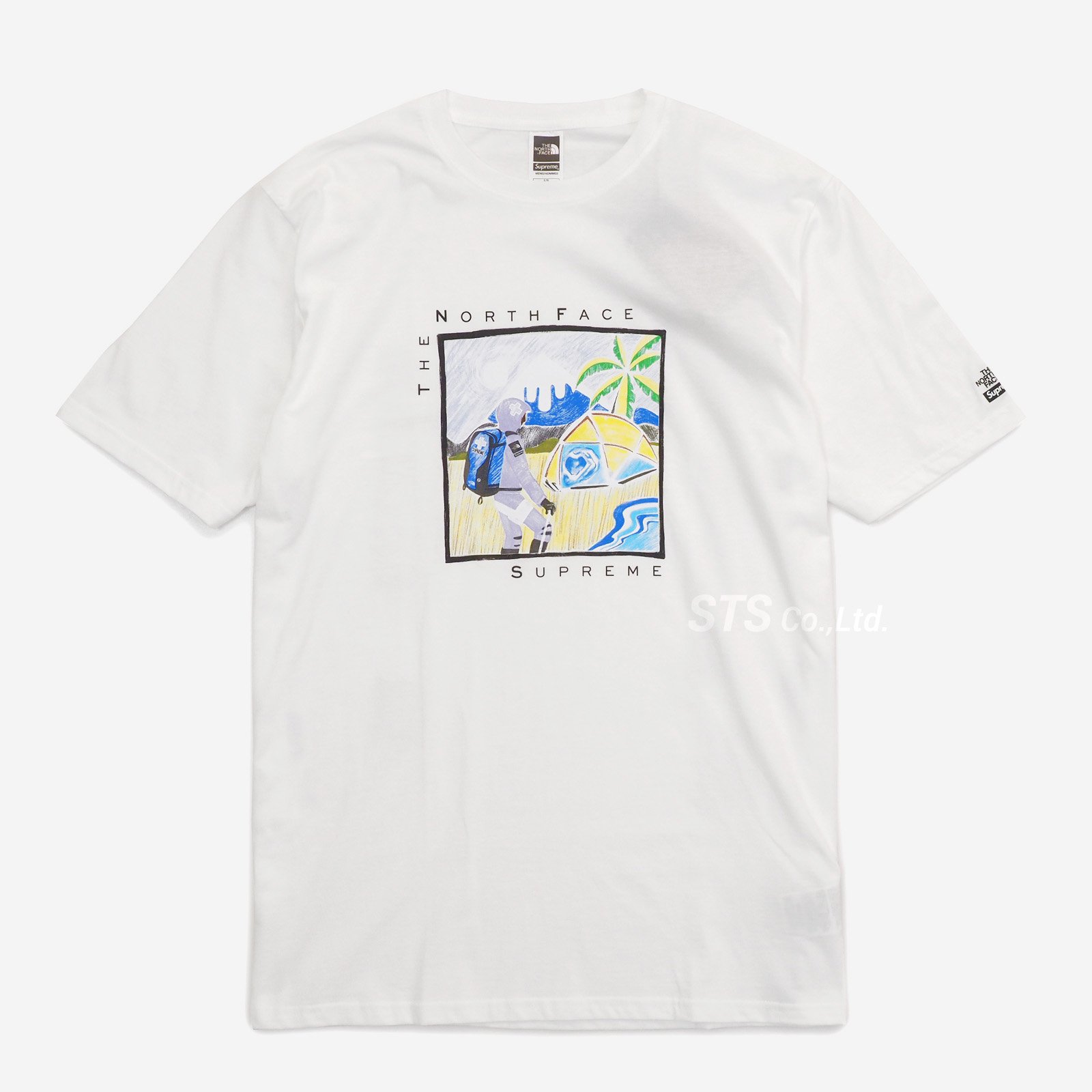Supreme  The North Face Sketch tee 黒　L