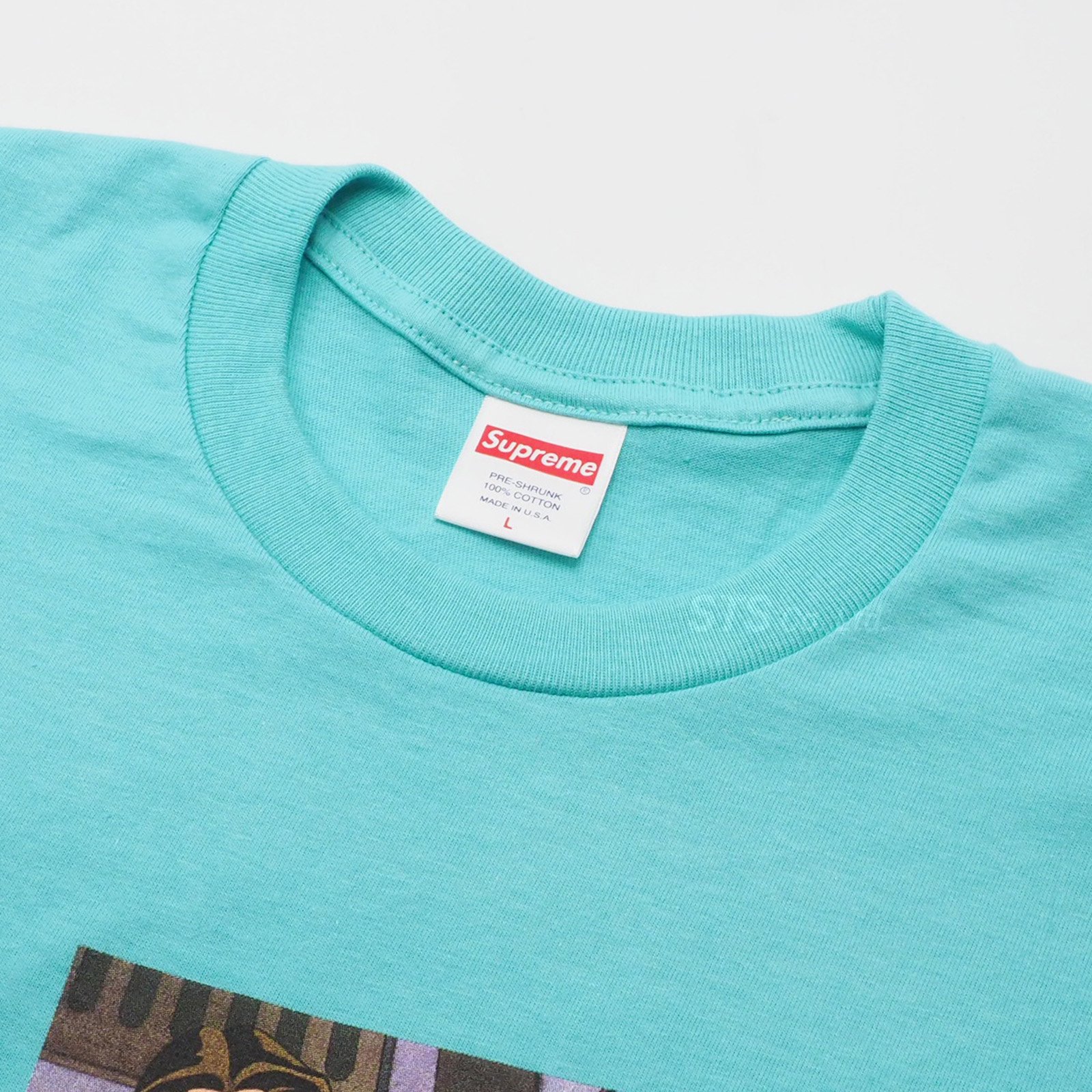 Supreme / Aeon Flux Gun Tee Teal | hartwellspremium.com