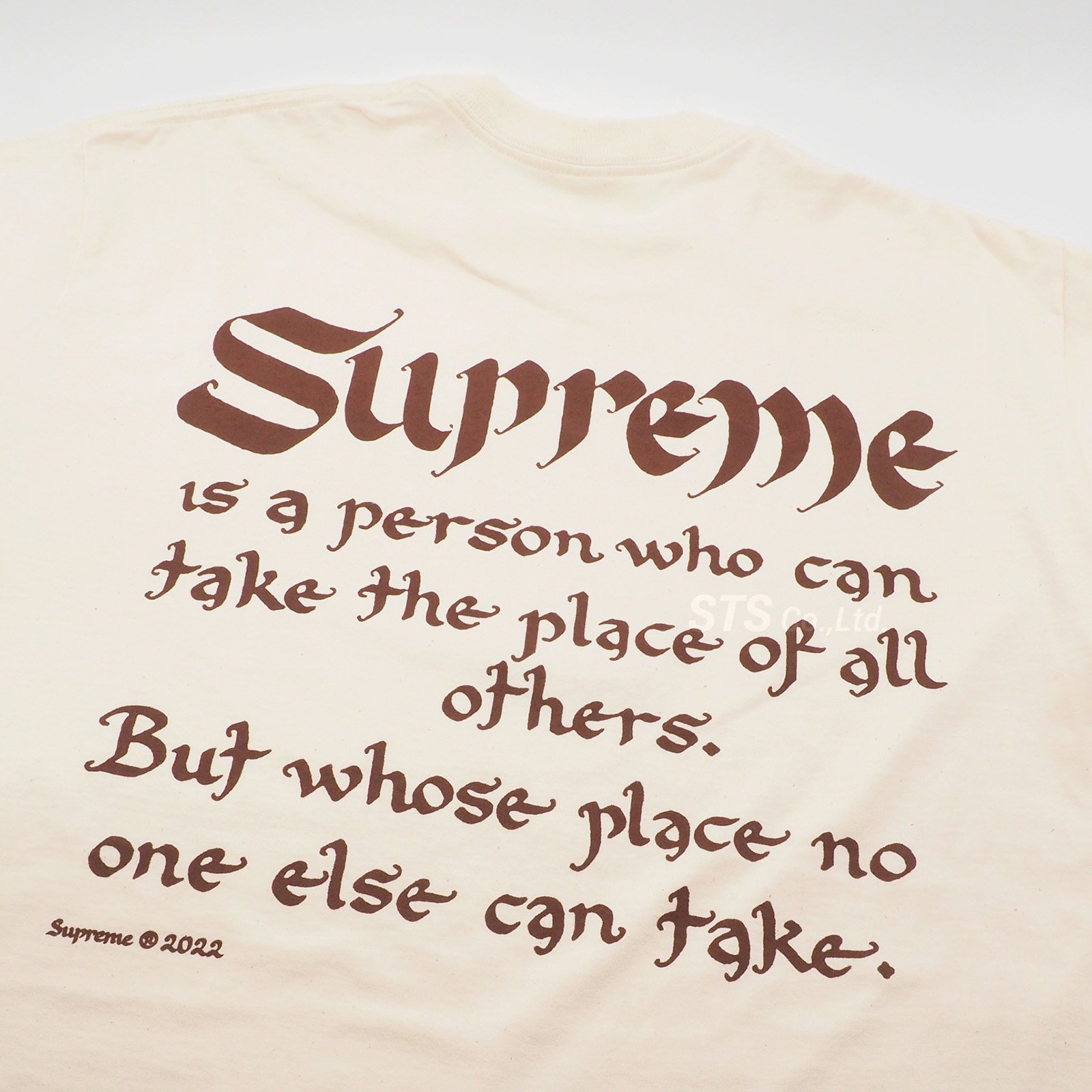 Supreme - Person Tee - UG.SHAFT