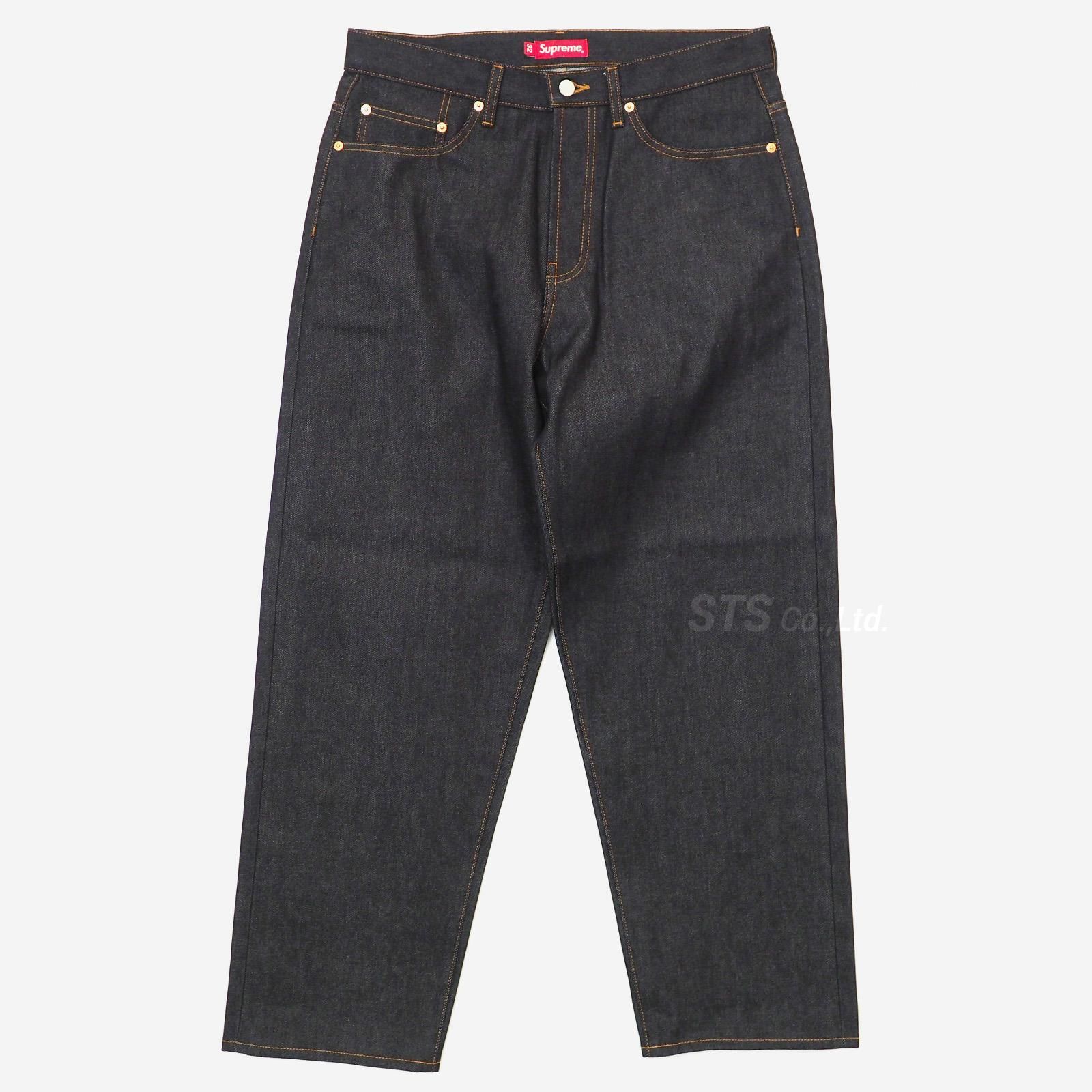 Supreme Rigid Baggy Selvedge Jean - W34 - デニム/ジーンズ