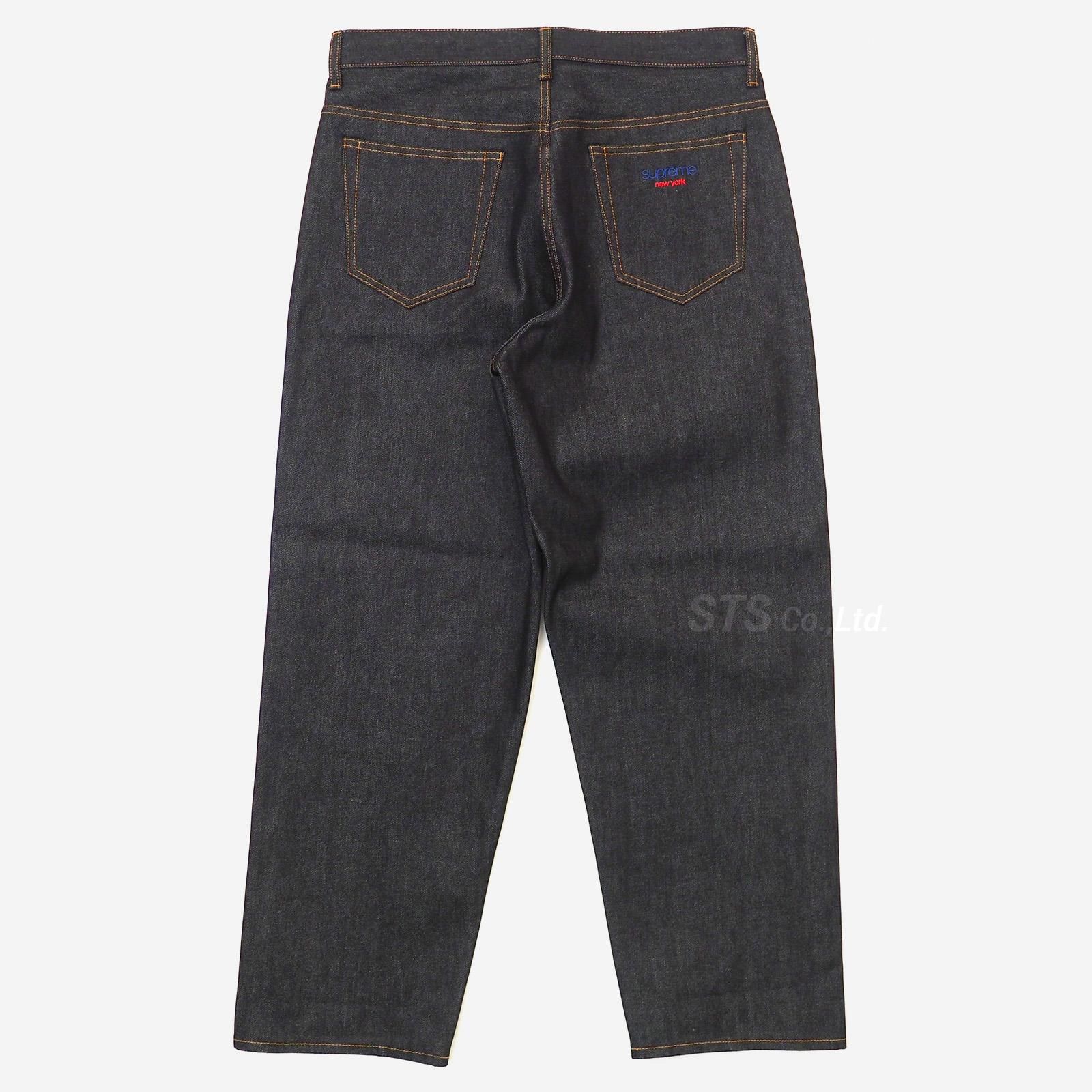 Supreme 22ss Baggy Jean Rigid Indigo | hartwellspremium.com