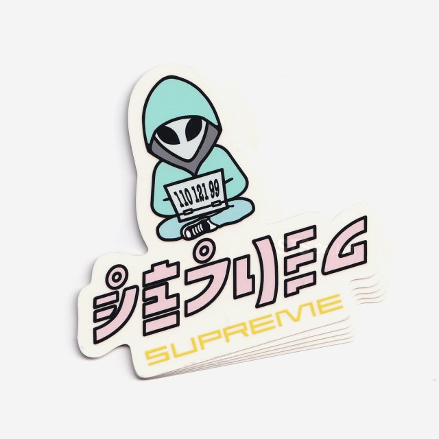 Supreme - Alien Sticker