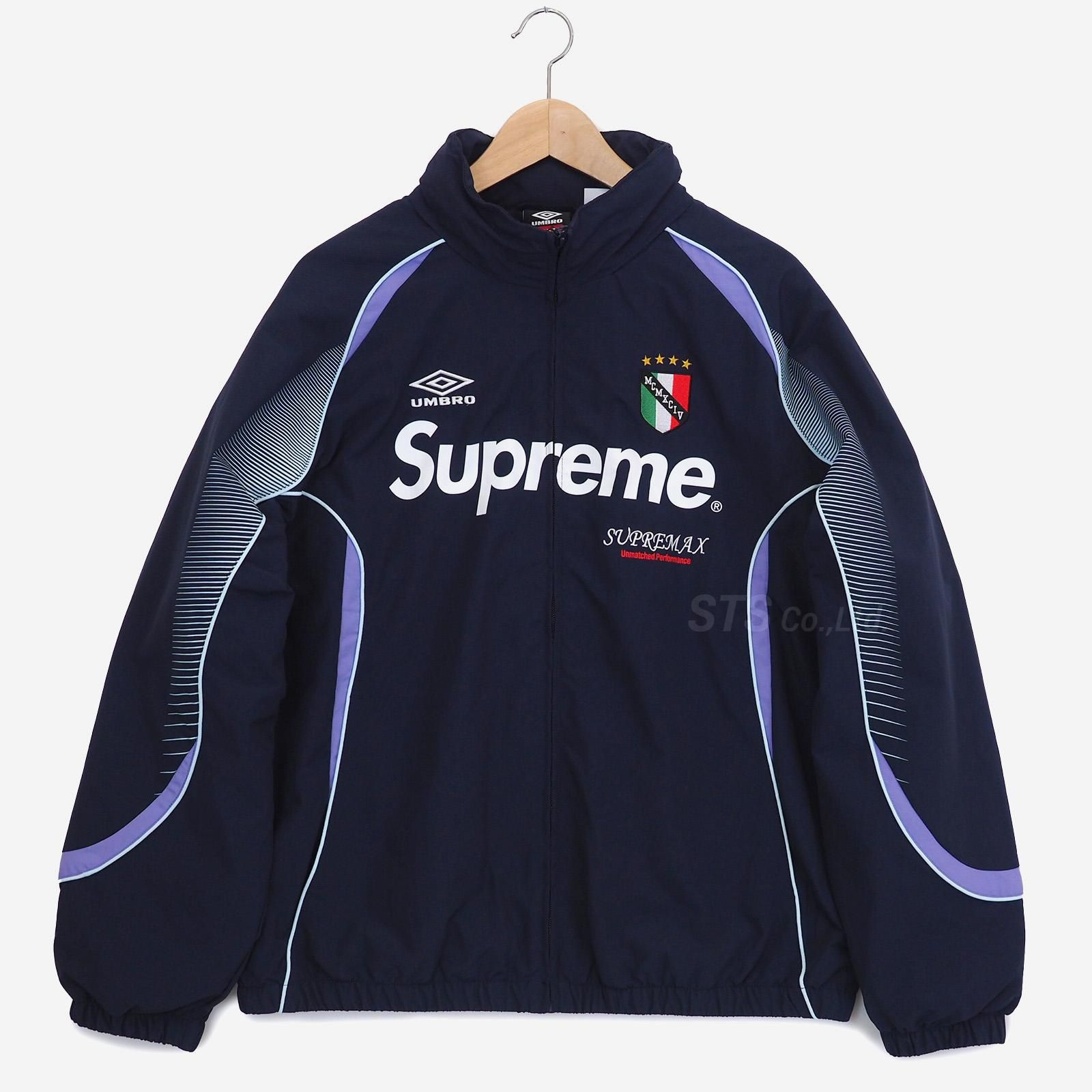 supreme umbro track jacketアンブロ トラックXL - ナイロンジャケット