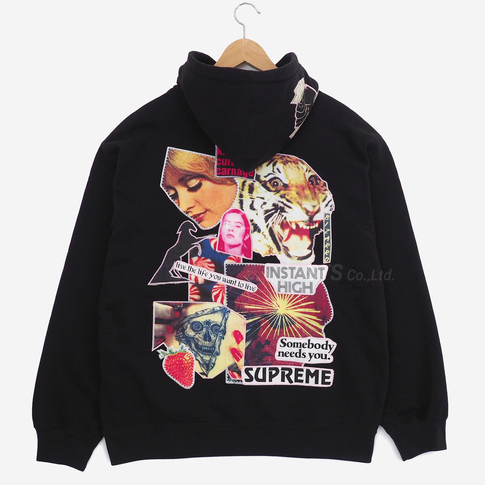 supSupreme Instant High Patches Hooded パーカ