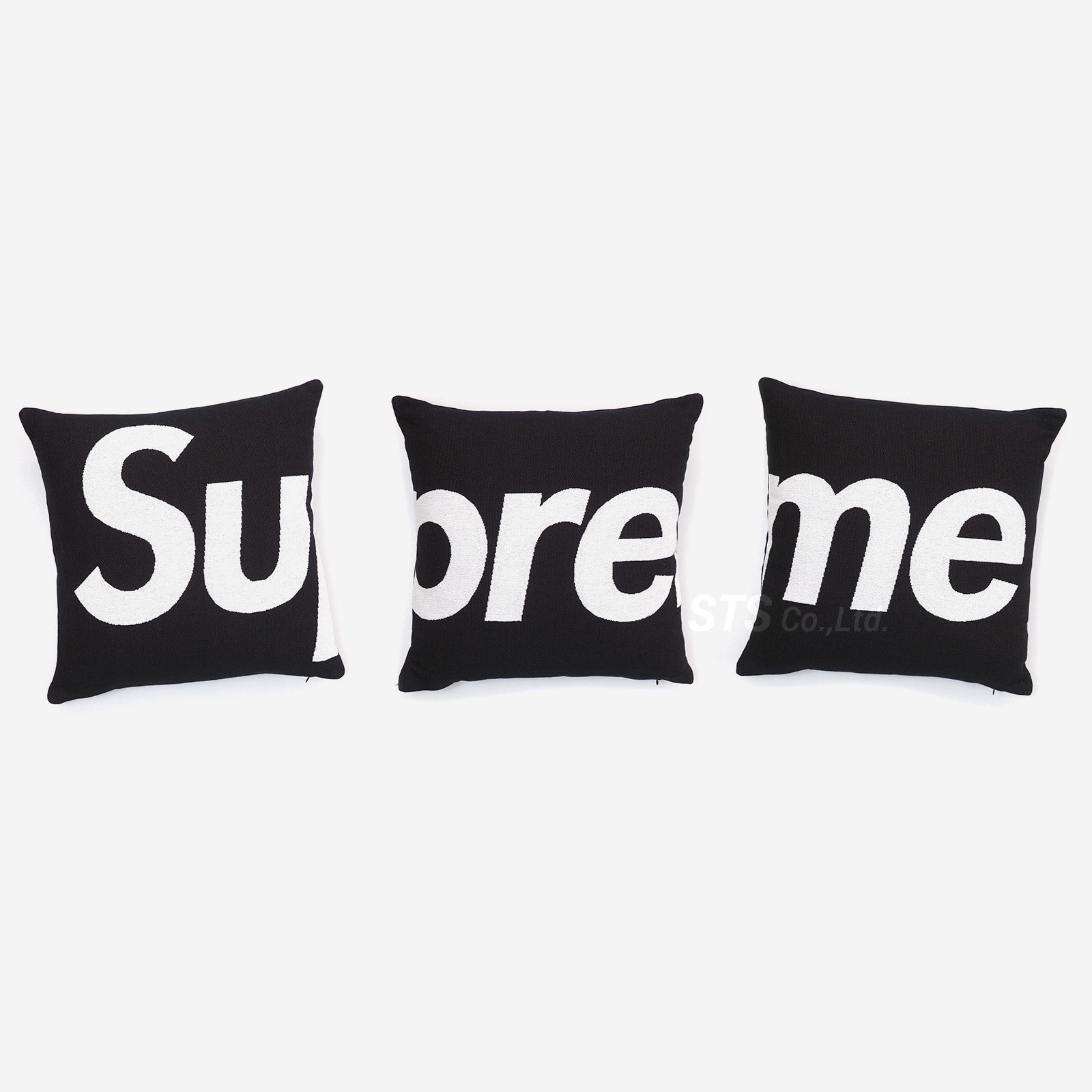 Supreme Jules Pansu Pillows (Set of 3) Black
