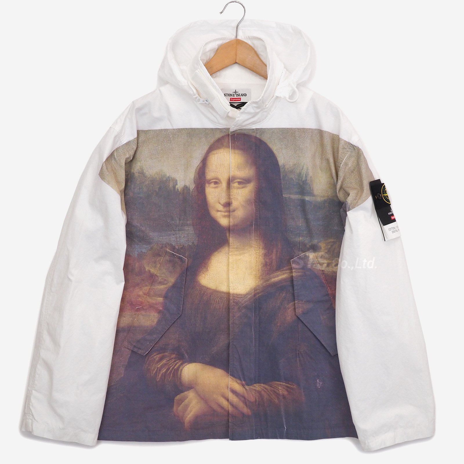 Supreme/Stone Island Cotton Cordura Shell Jacket (Mona Lisa) - UG