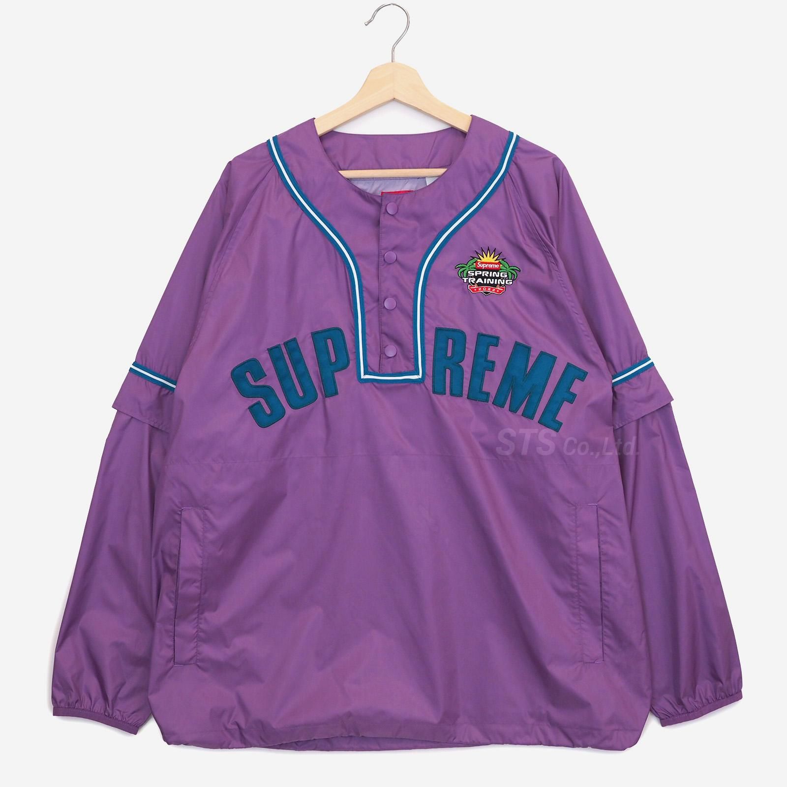 Supreme - Snap-Off Sleeve L/S Baseball Top - UG.SHAFT