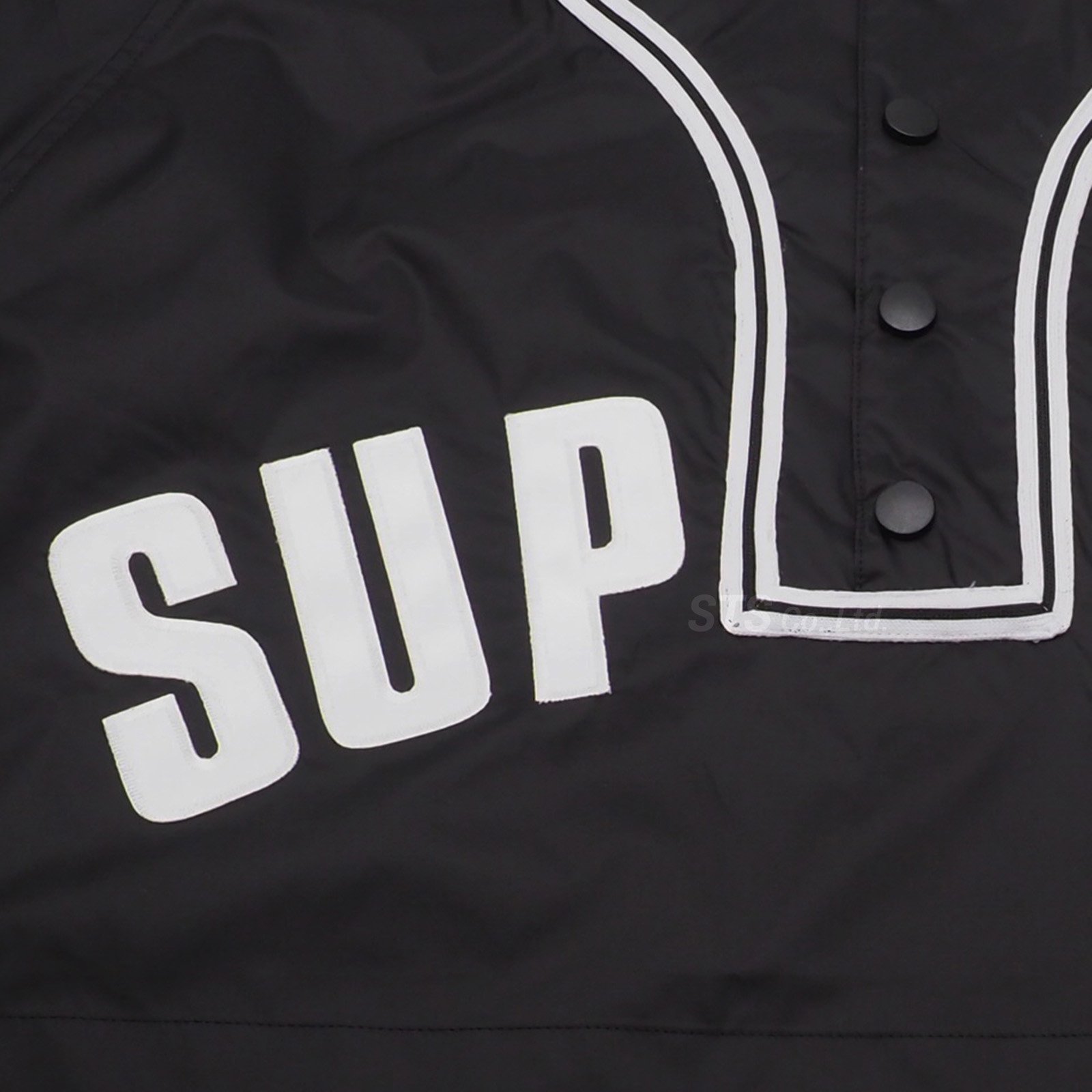 Supreme - Snap-Off Sleeve L/S Baseball Top - UG.SHAFT