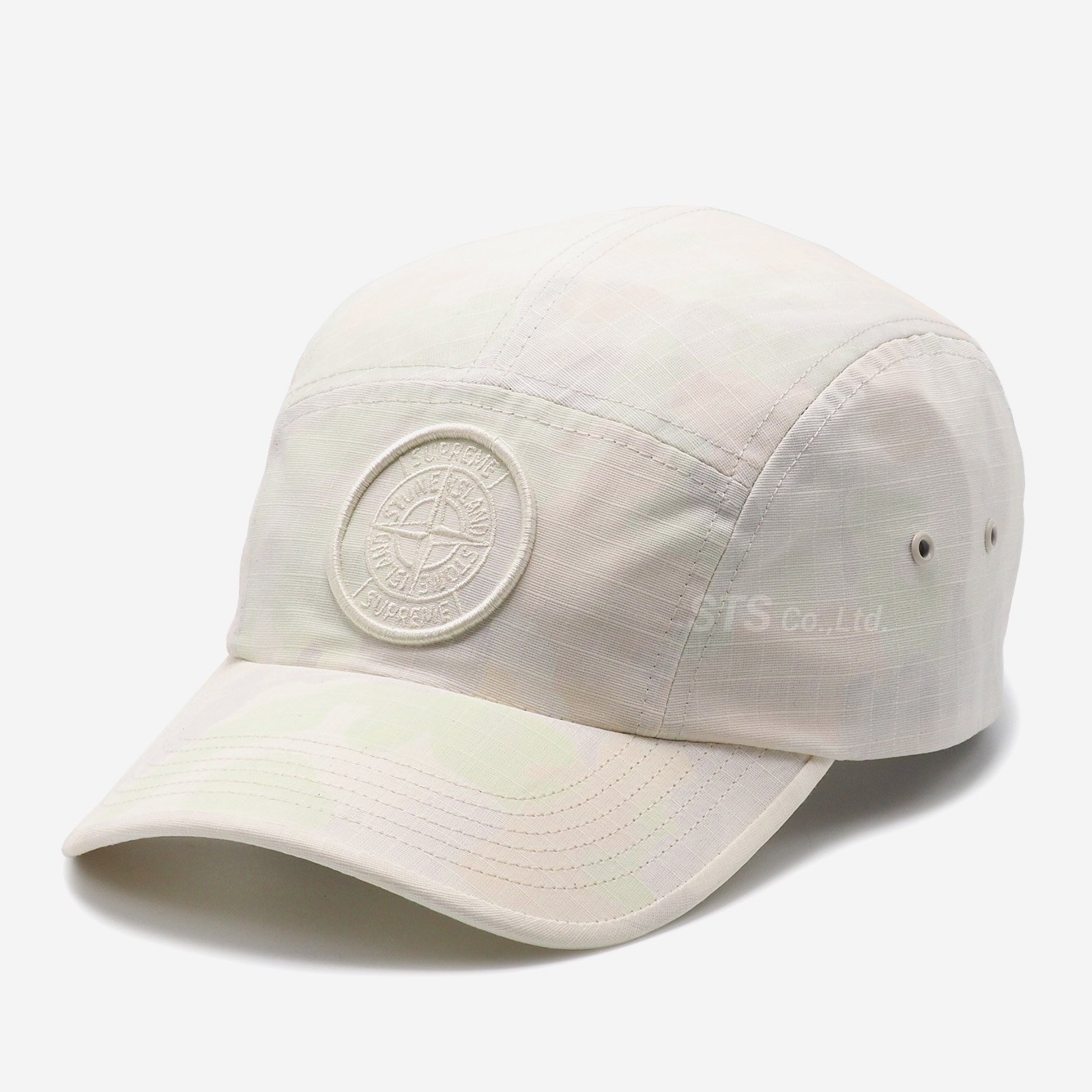 Supreme/Stone Island Reactive Ice Camo Ripstop Camp Cap - UG.SHAFT