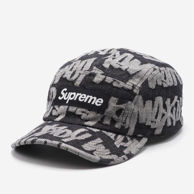 Supreme - Fat Tip Jacquard Denim Camp Cap