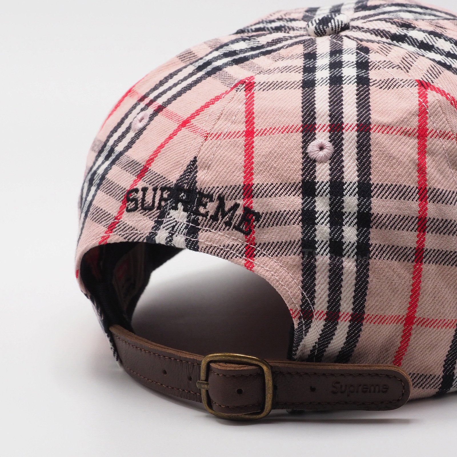 Supreme x Burberry】送料・関税込Denim 6-Panel Cap (Burberry