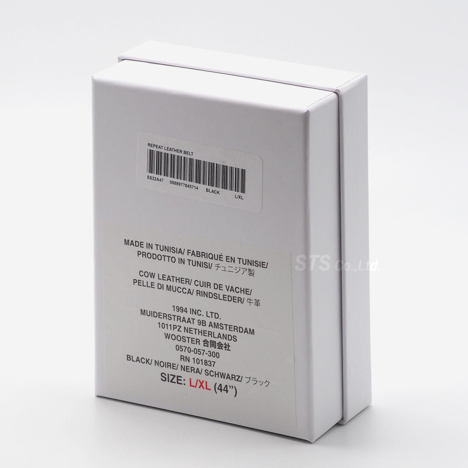 Supreme - Repeat Leather Belt - UG.SHAFT