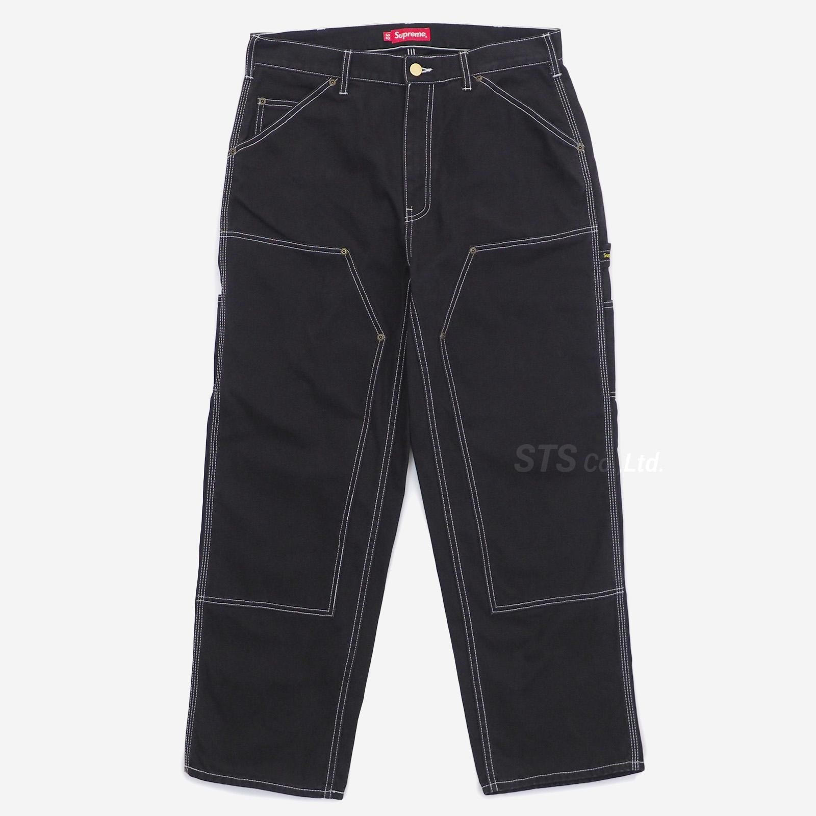 よろしくお願いいたしますsupreme double knen painter pant 38インチ