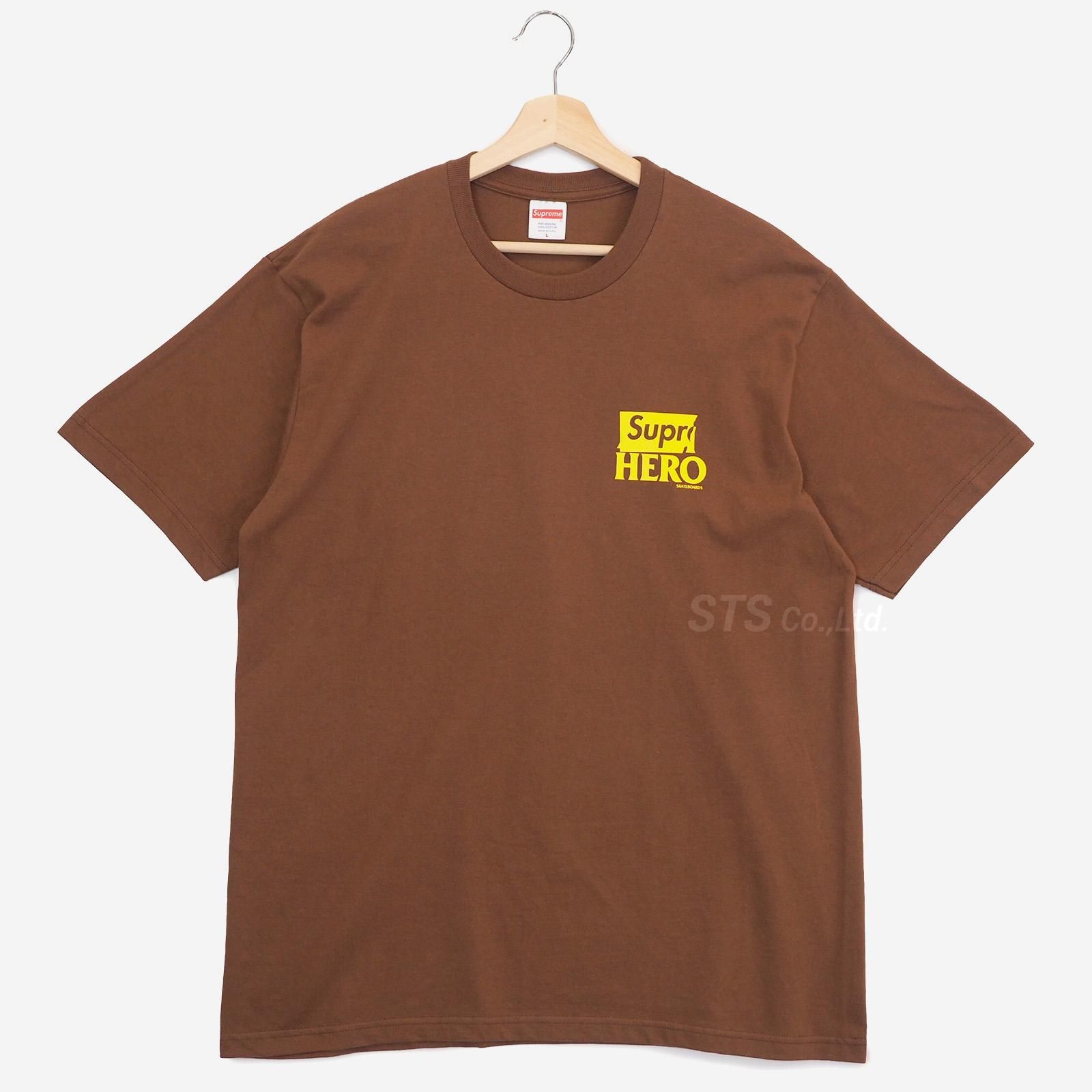 BrownSupreme ANTIHERODog Tee Large Brown