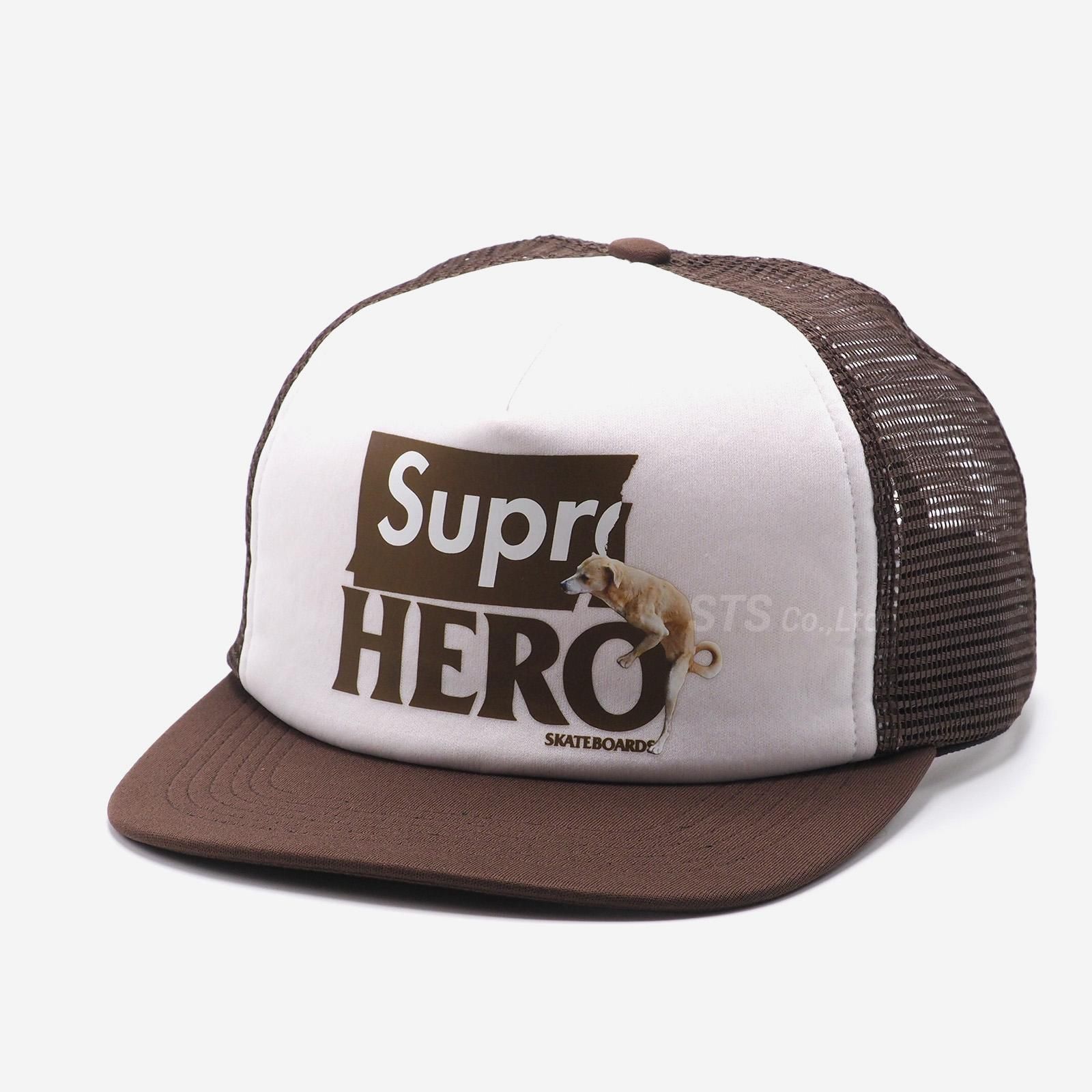 Supreme / ANTIHERO Mesh Back 5-Panel 茶メンズ