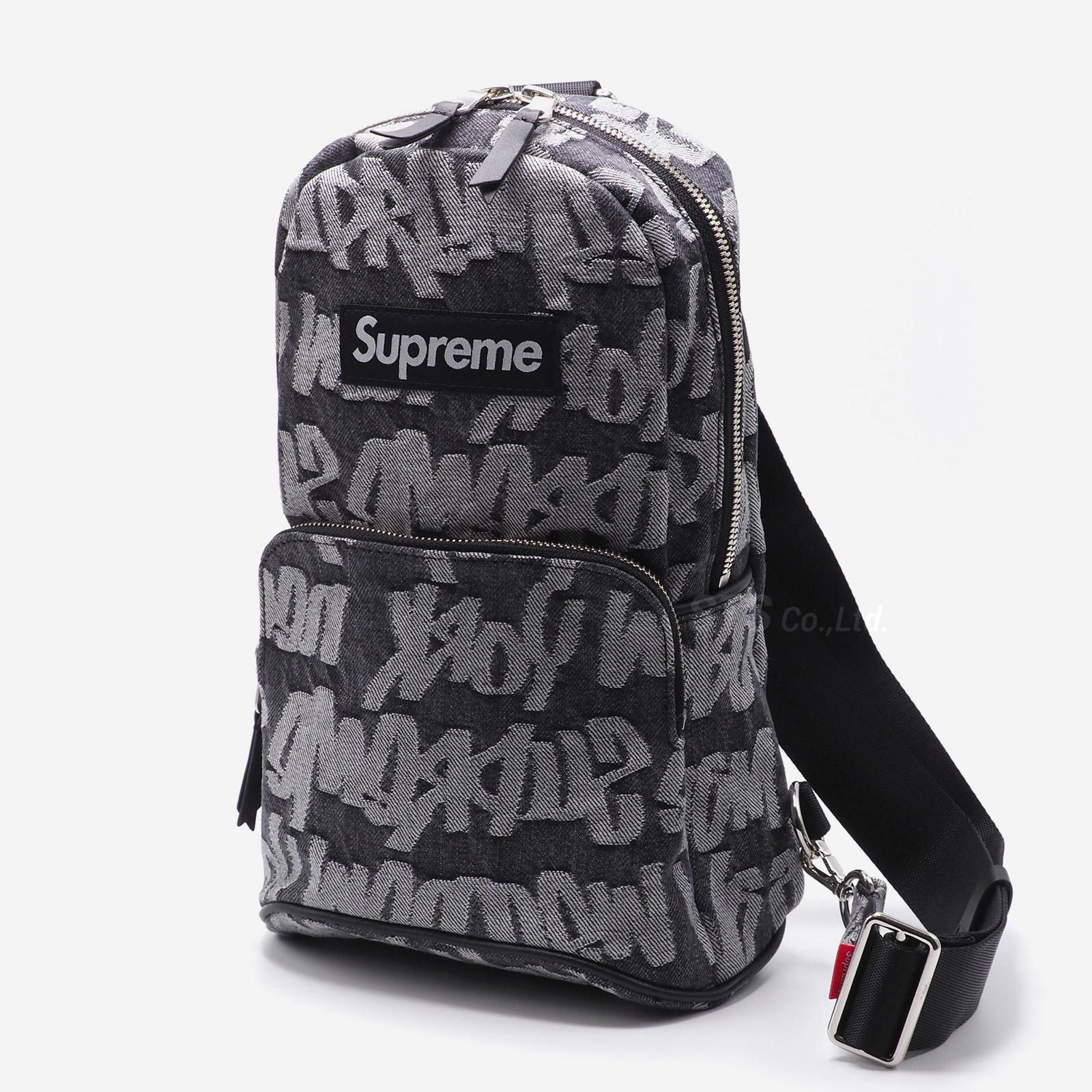 Supreme Fat Tip Jacquard Bag スリングバック